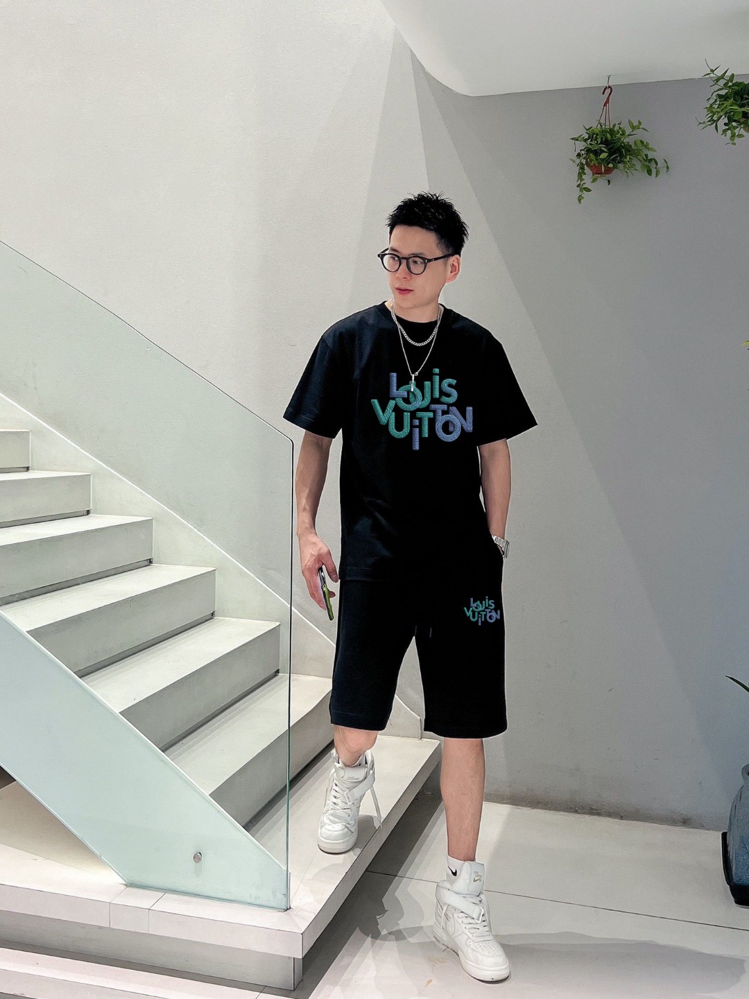 26SS春夏服 ルイヴィトン 新作通販 上下服セット セットアップ