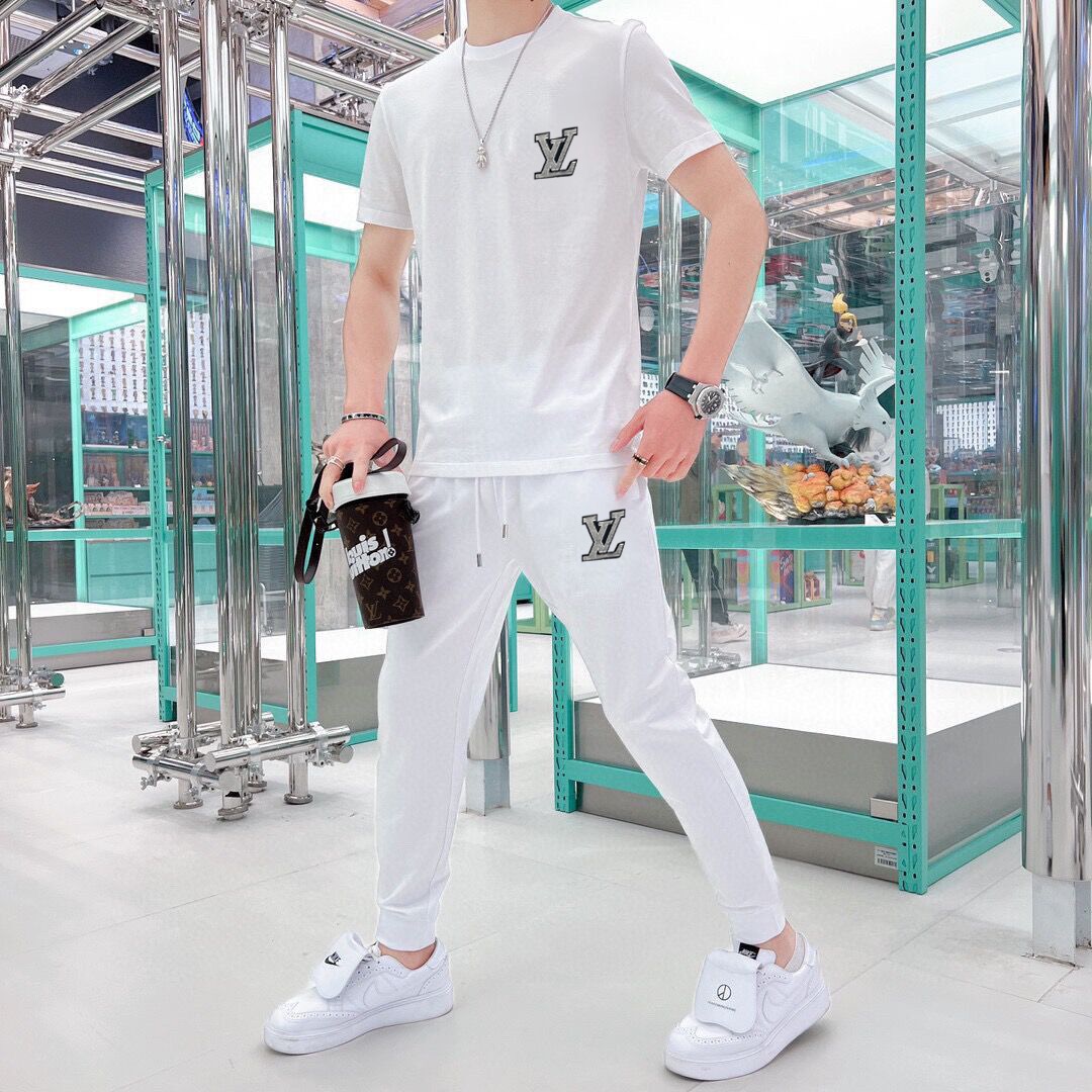 26SS春夏服 ルイヴィトン 新作通販 上下服セット セットアップ
