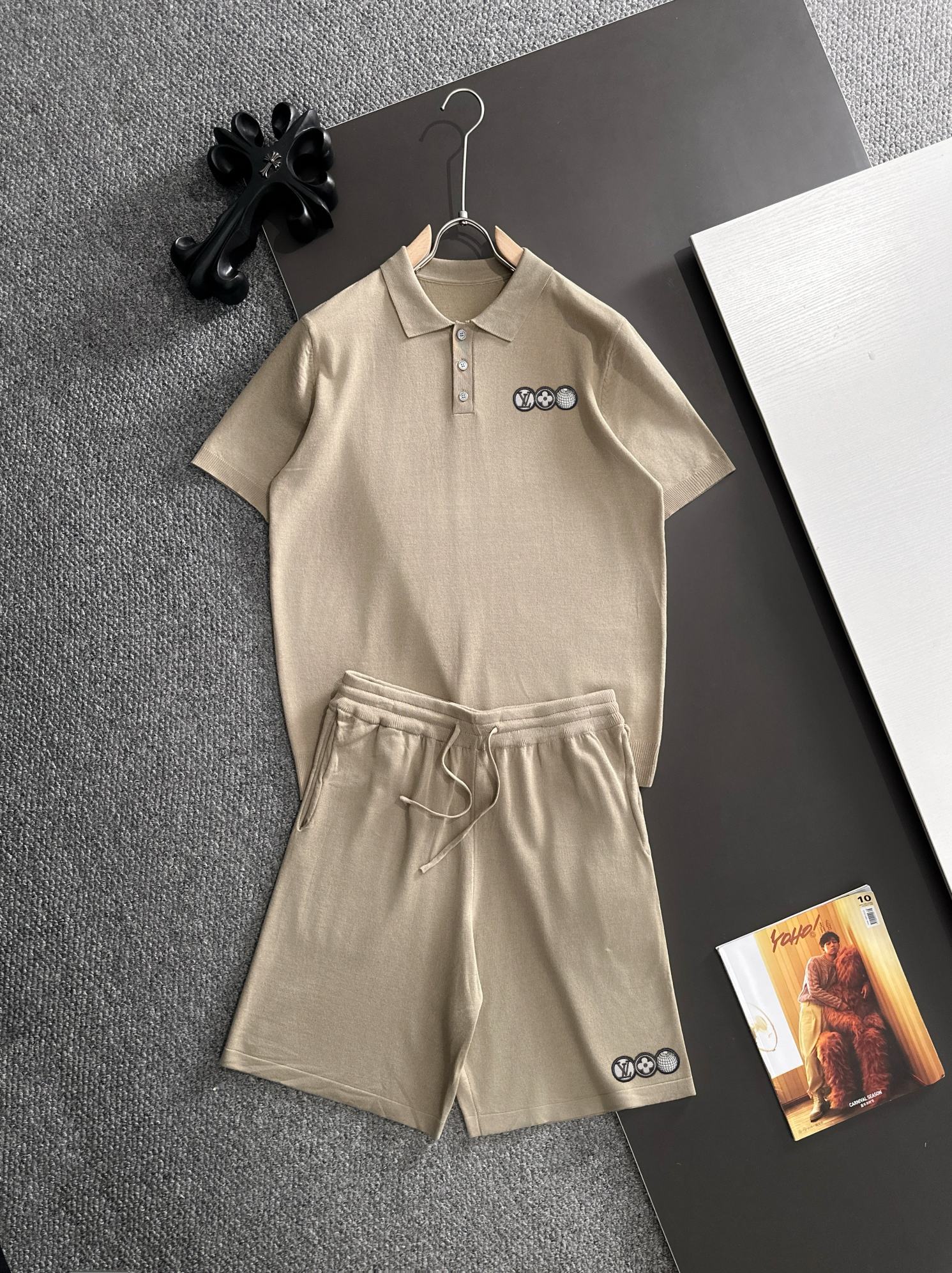26SS春夏服 ルイヴィトン 新作通販 上下服セット セットアップ