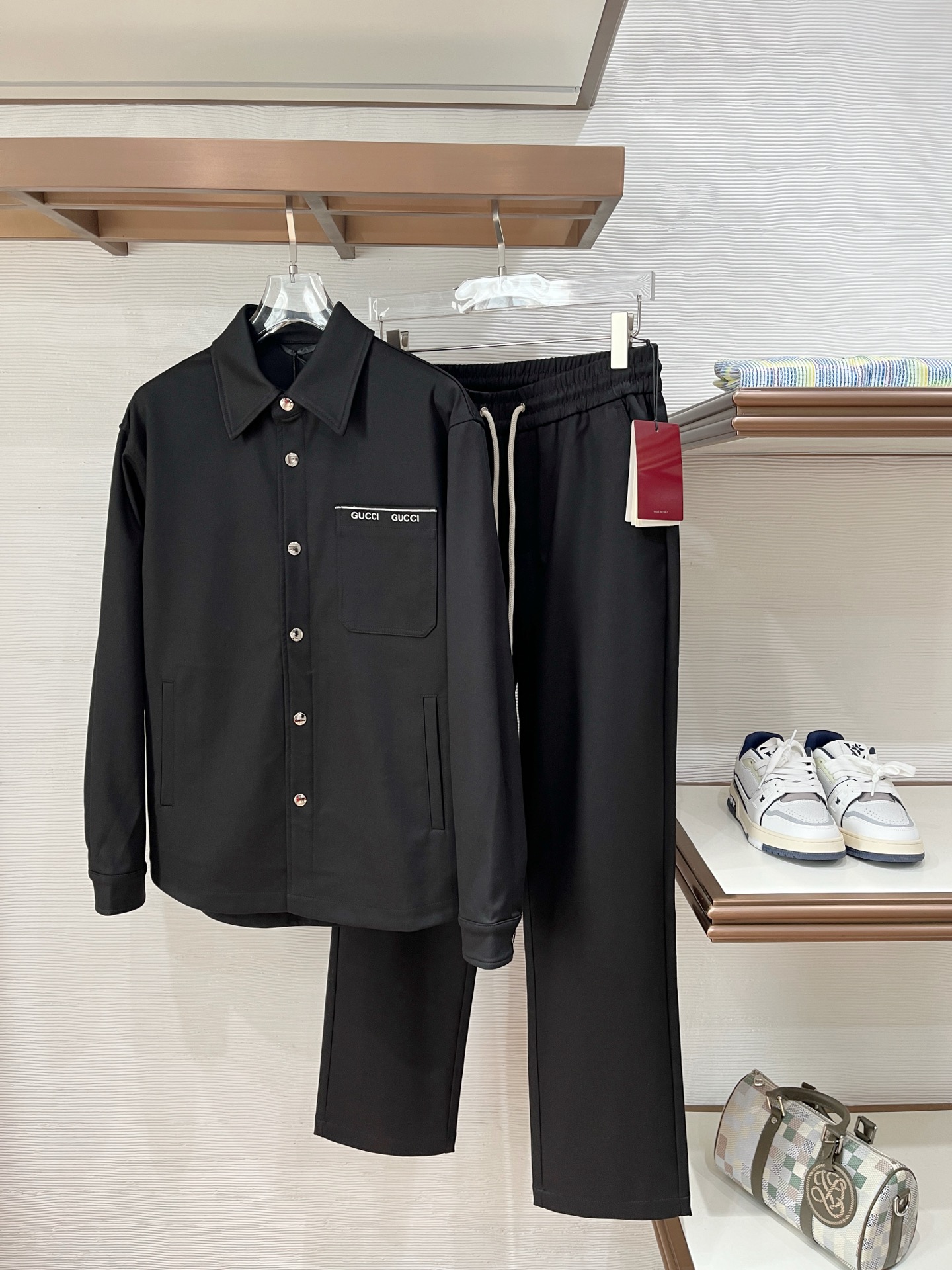 26SS春夏服 グッチ 新作通販 上下服 セットアップ