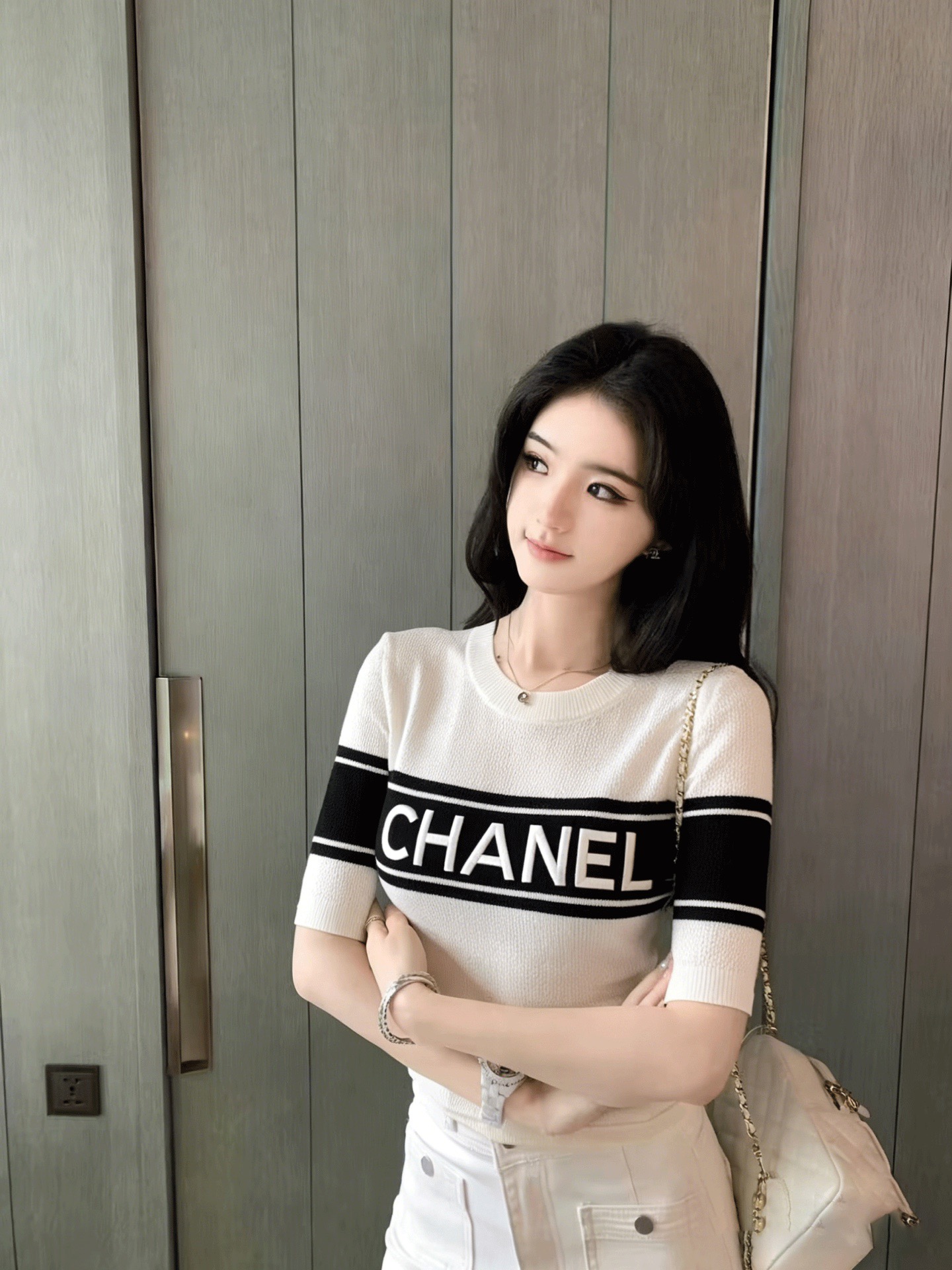 女性シャネル 2026SS春夏 半袖Tシャツ トップス