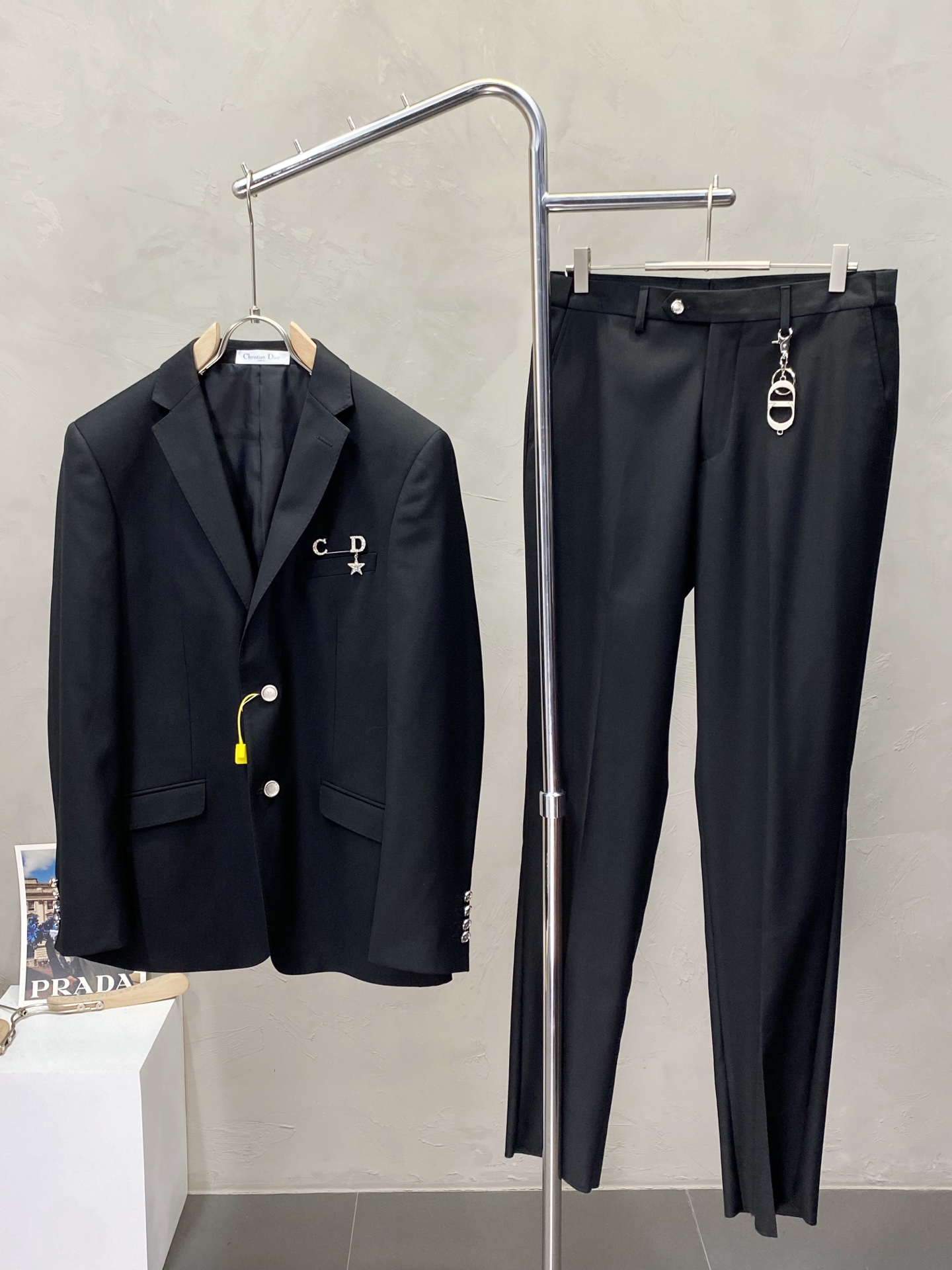 26SS春夏服 クリスチャンディオール 新作通販 上下服 セットアップ