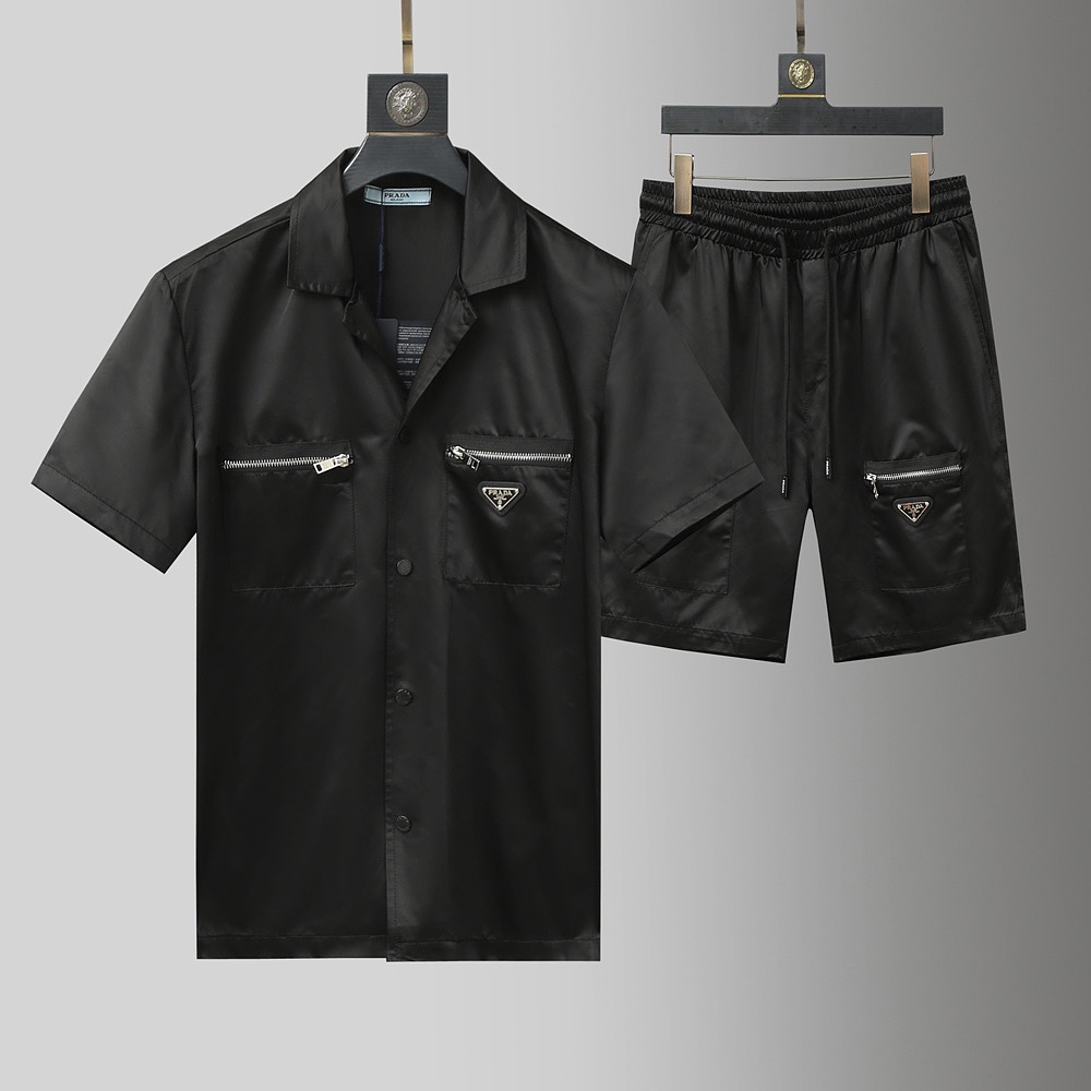 26SS春夏服 プラダ 新作通販 上下服セット セットアップ