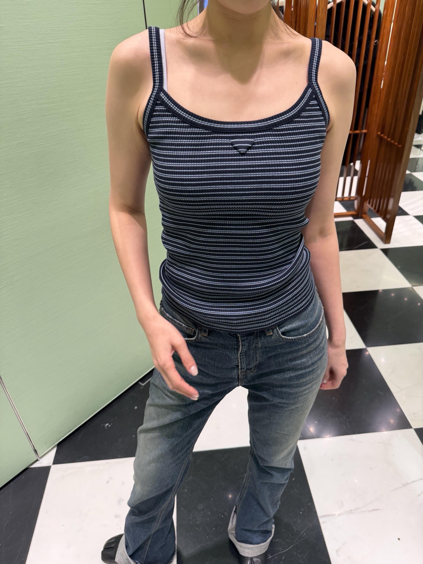 女性プラダ 2026SS春夏 チョッキ タンクトップ