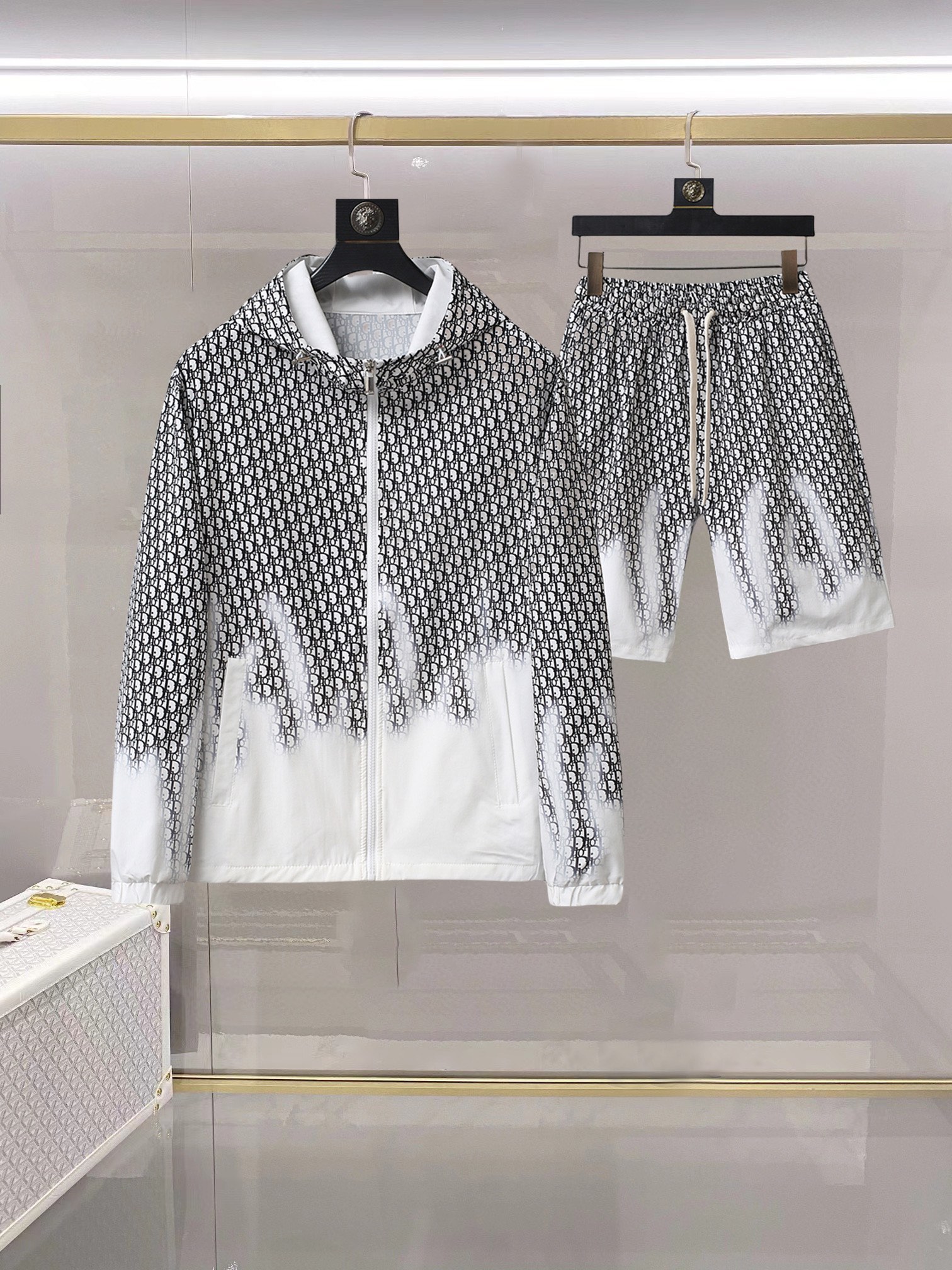 26SS春夏服 クリスチャンディオール 新作通販 上下服 セットアップ