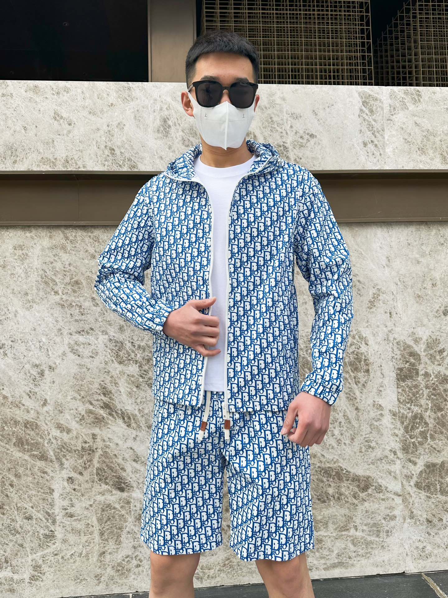 26SS春夏服 クリスチャンディオール 新作通販 上下服 セットアップ