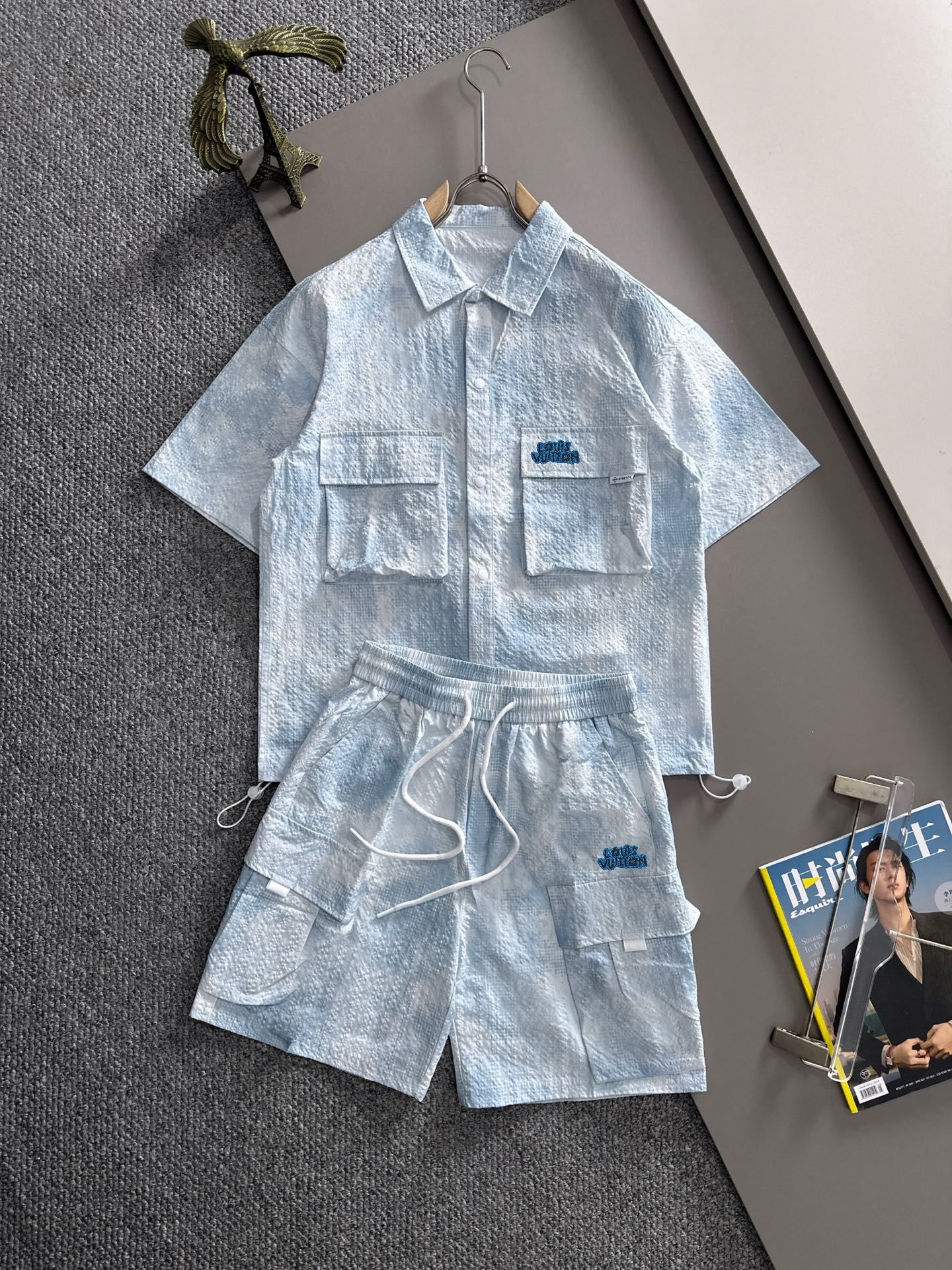 26SS春夏服 ルイヴィトン 新作通販 上下服セット セットアップ
