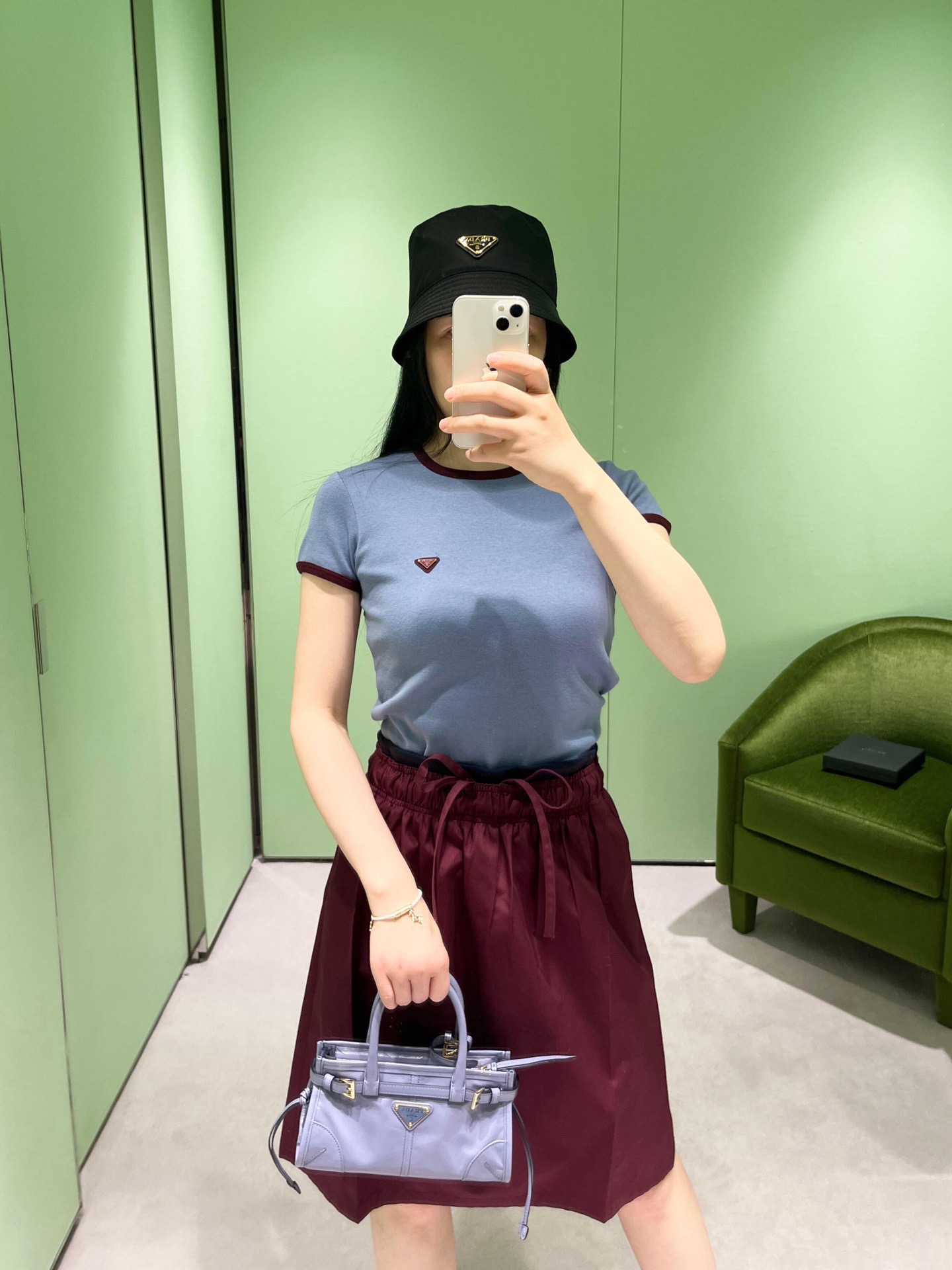 女性プラダ 2026SS春夏 半袖Tシャツ トップス