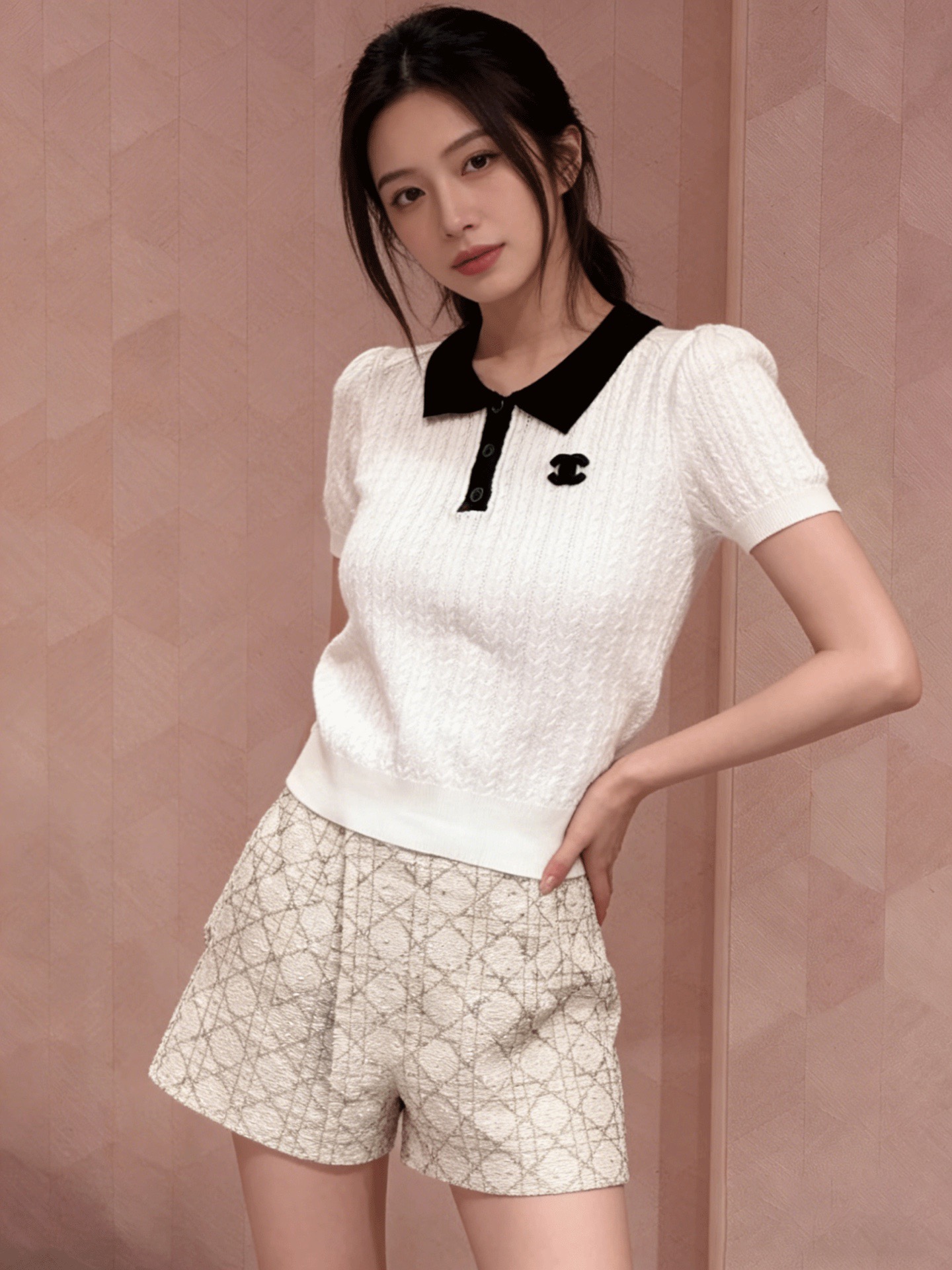 女性シャネル 2026SS春夏 半袖Tシャツ トップス