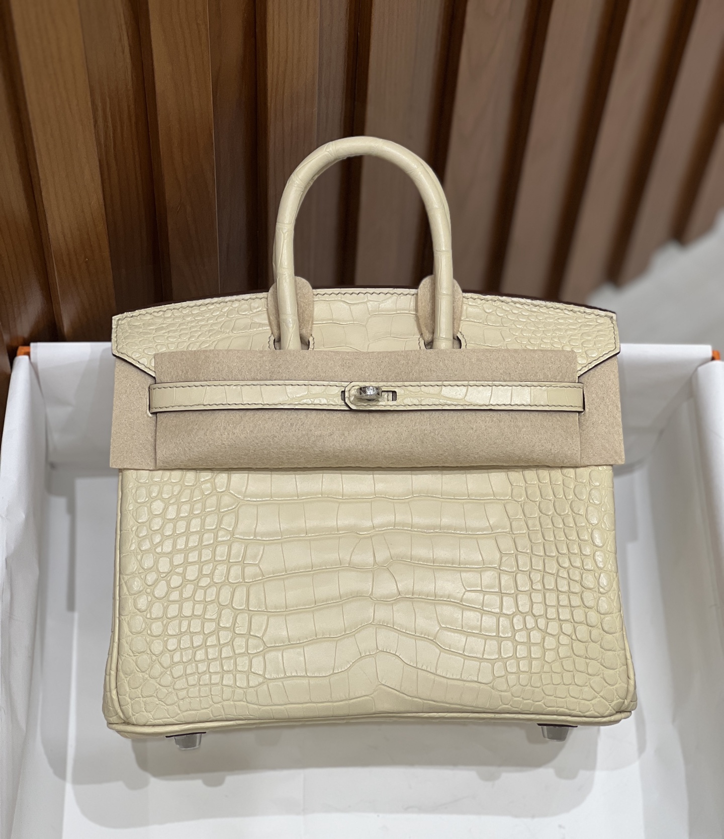 エルメス 最高品質バーキン25cm BIRKIN クロコ 全手作り wax? 個人仕様