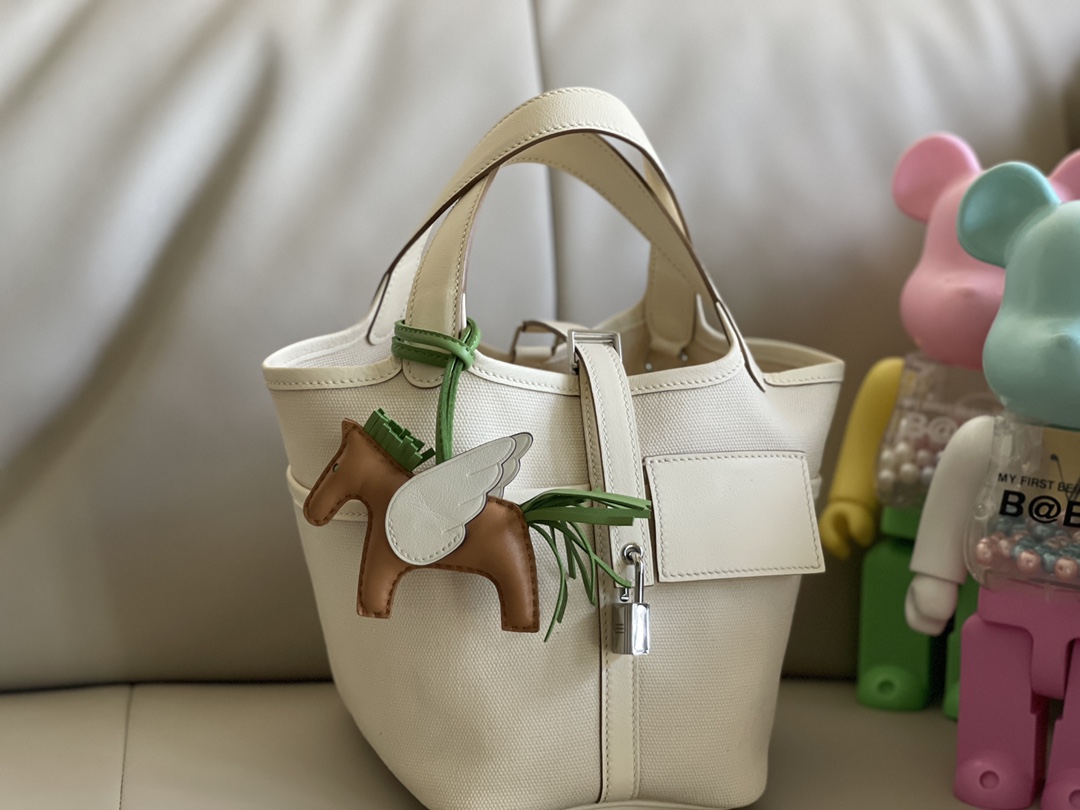 エルメス ピコタンロック 手作り Cargo picotin 18cm swift 260BLJ900-pi