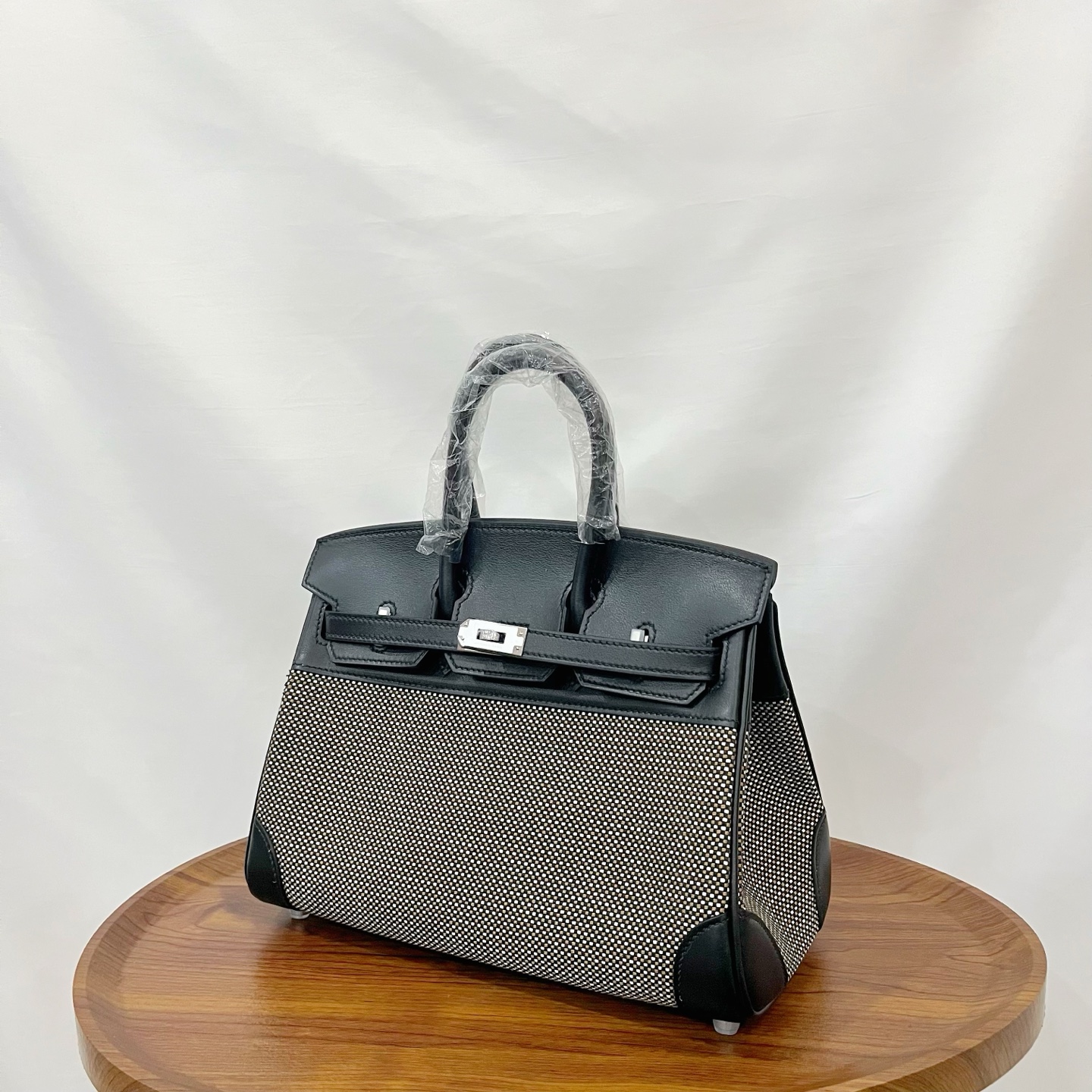 パーフェクトエルメス通販 Brikin バイカラーバーキン25cm? 手仕事 wax 2604