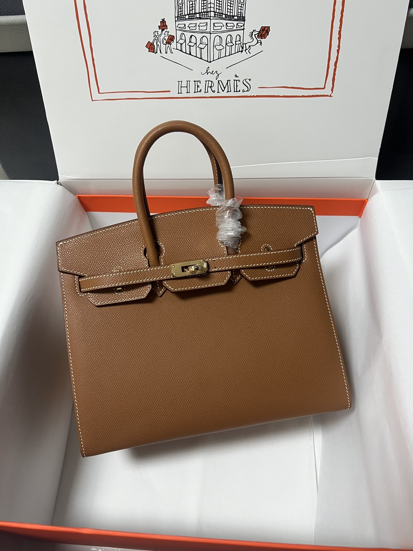エルメス バーキン 半手作り birkin sellier Epsom 25/30 cm 外縫い