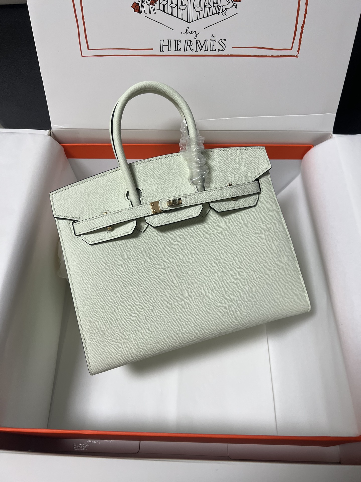 エルメス バーキン 半手作り birkin sellier Epsom 25/30 cm 外縫い