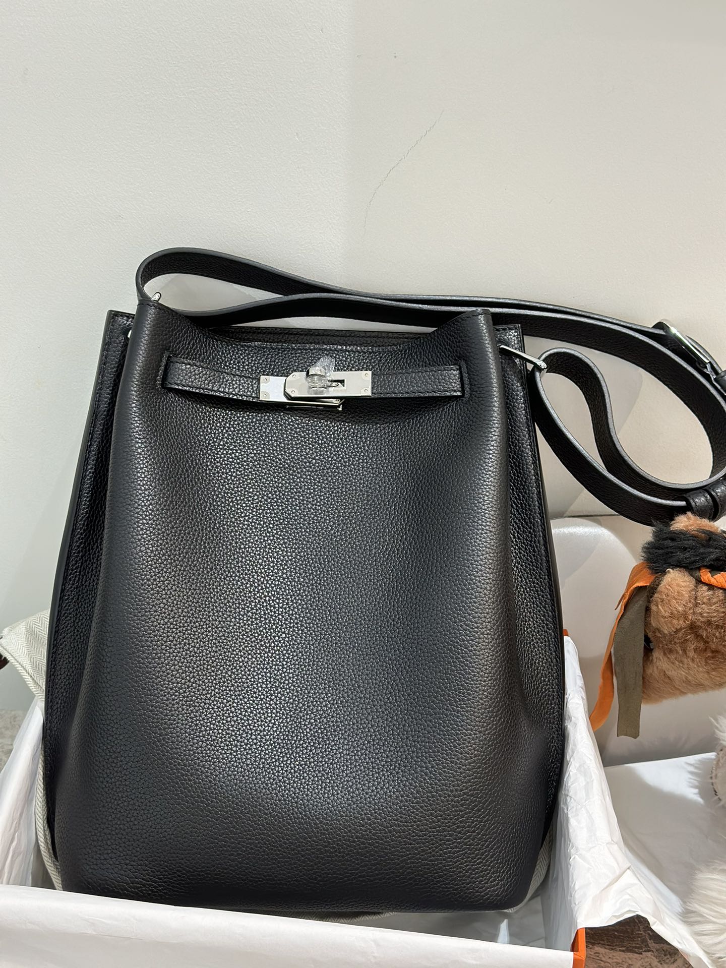 エルメス so kelly 22CM togo 手作り wax ワックス Shoulder Bag 2604TDJ00
