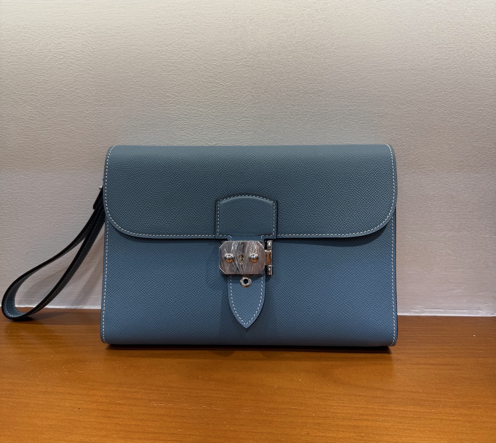 エルメス メンズ セカンドバッグ 手作り wax ワックス Epsom 2604TDJ00-W