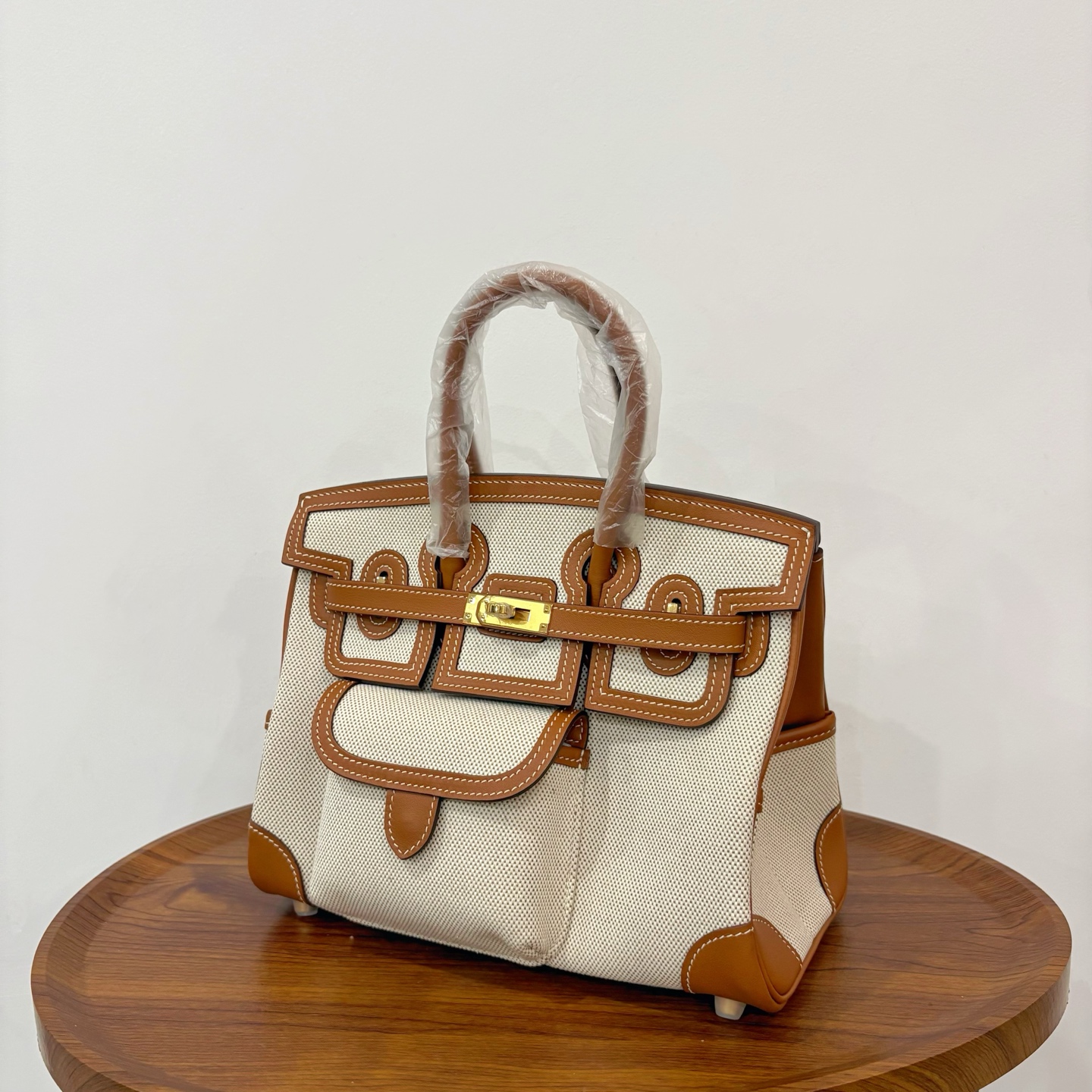 エルメス 全手作りBirkin Cargo?バーキンカーゴ25 2604BLJ2150-B