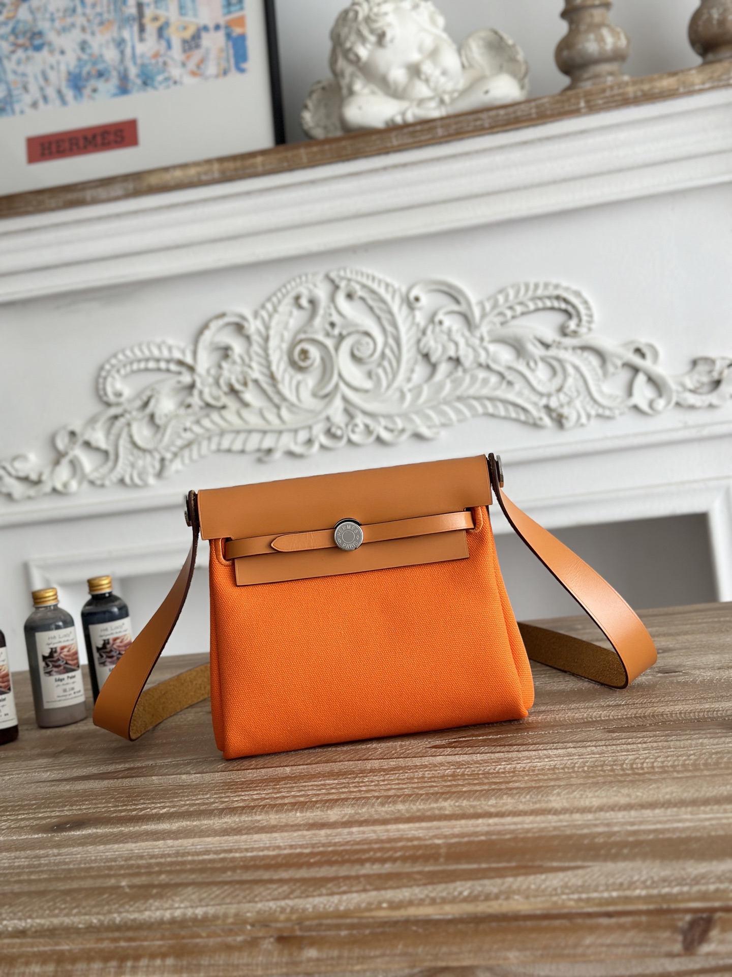 エルメス Mini herbag 20CM ショルダーバッグ?ポシェット2604BLJ850-h