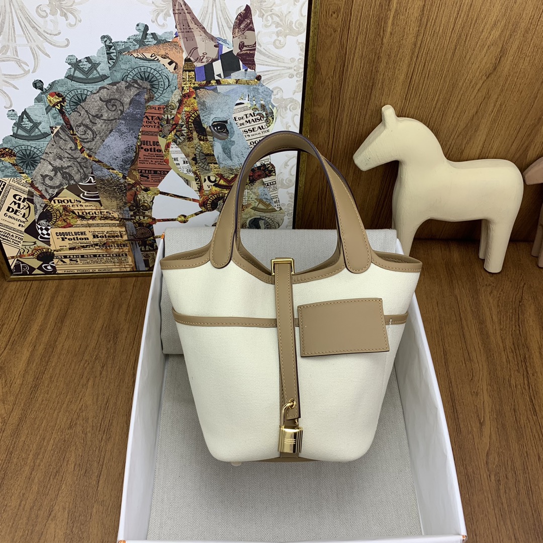 エルメス ピコタンロック 手作り Cargo picotin 18cm swift 260BLJ900-pi