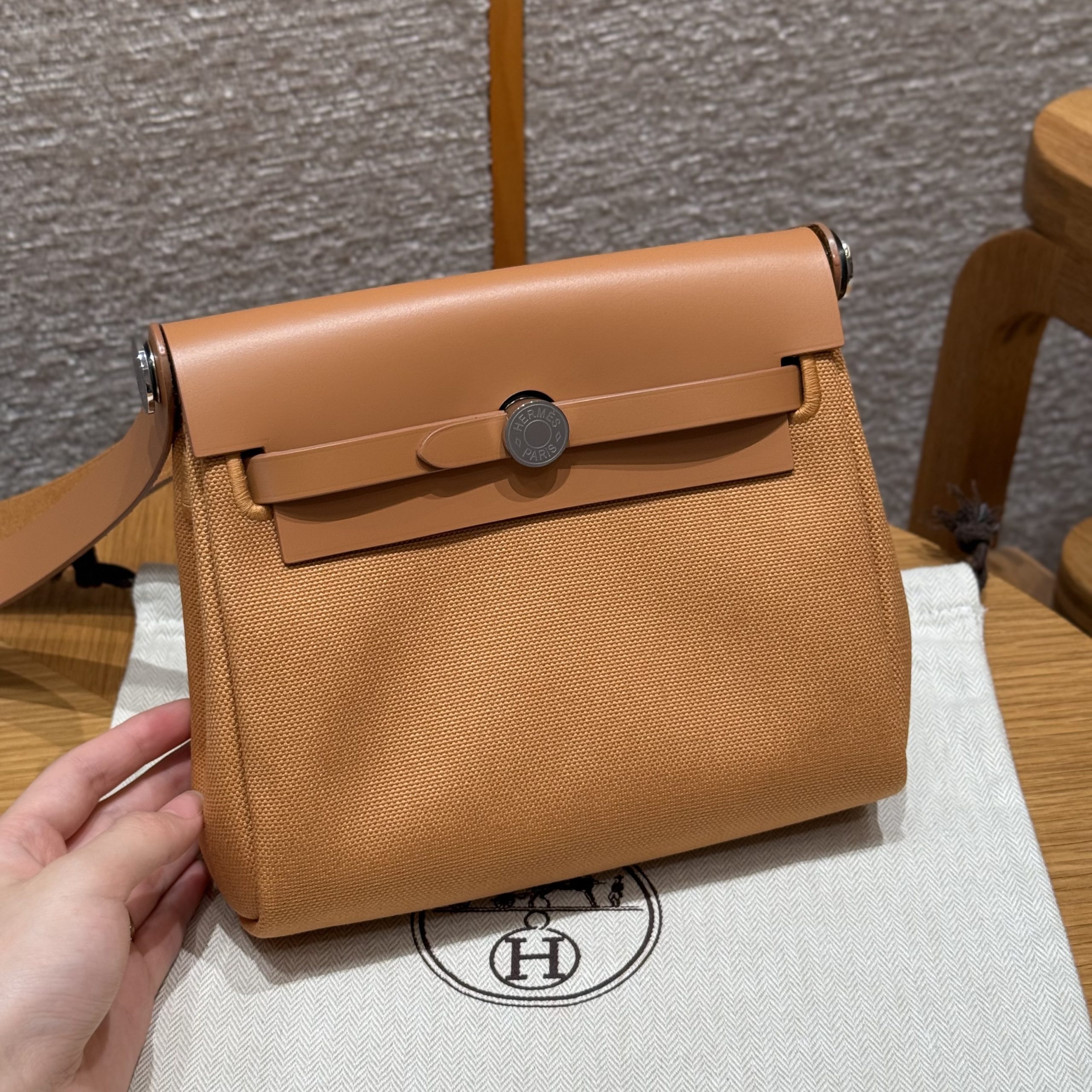 エルメス Mini herbag 20CM ショルダーバッグ?ポシェット2604BLJ850-h