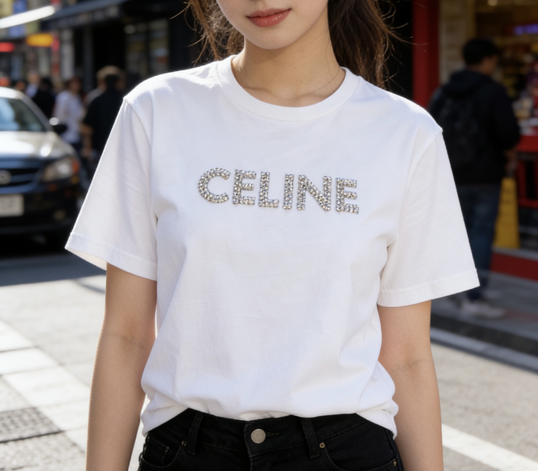 女性セリーヌ 2026SS春夏 半袖Tシャツ トップス