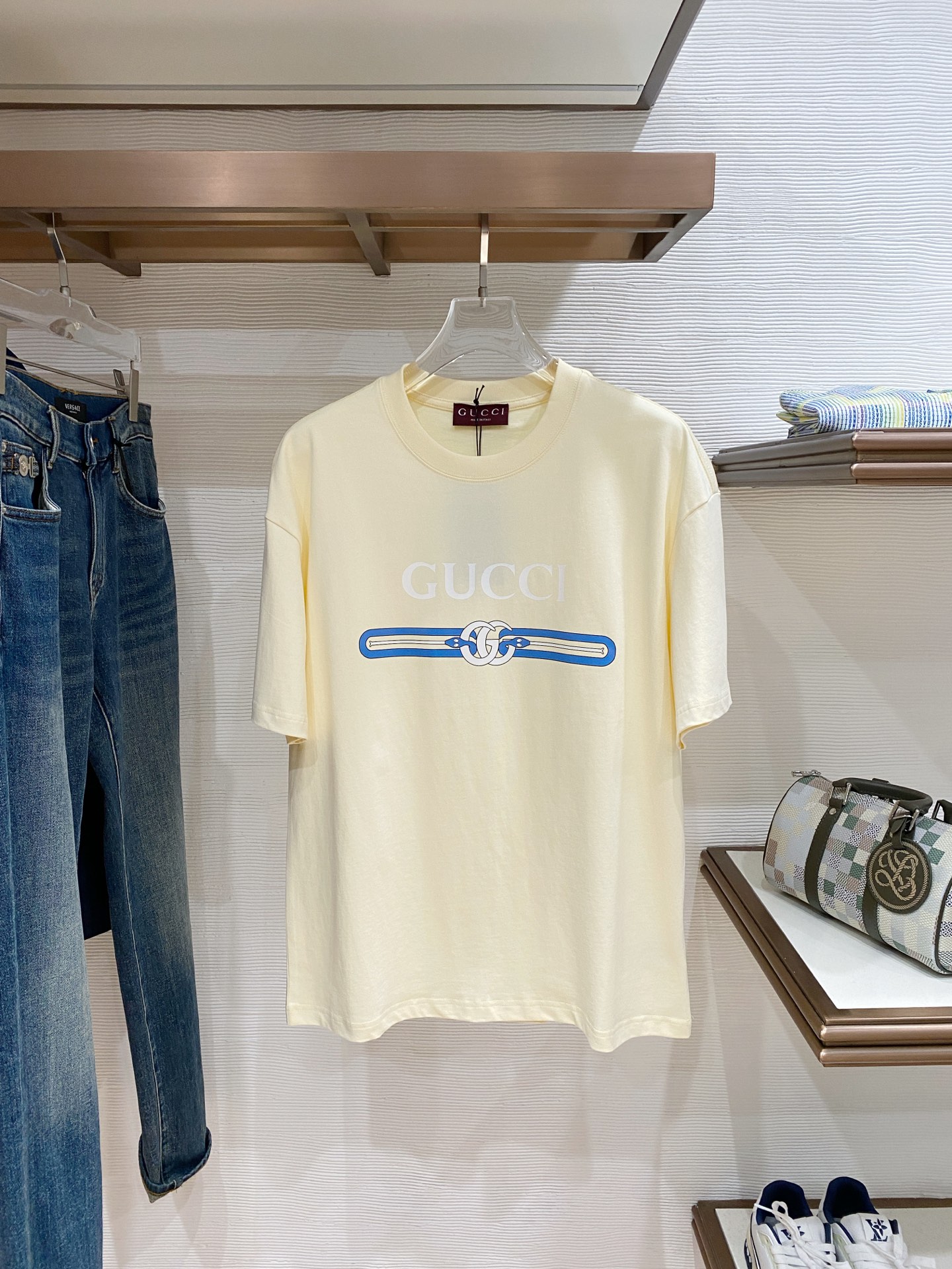 グッチ 2026SS春夏 半袖Ｔシャツ トップス  メンズ