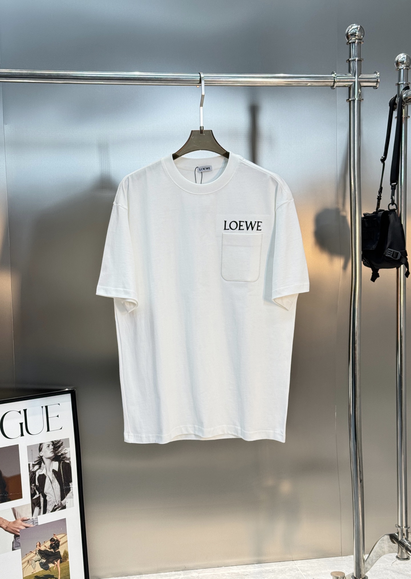 人気商品ロエベ 春夏 半袖Ｔシャツ トップス 男女兼着