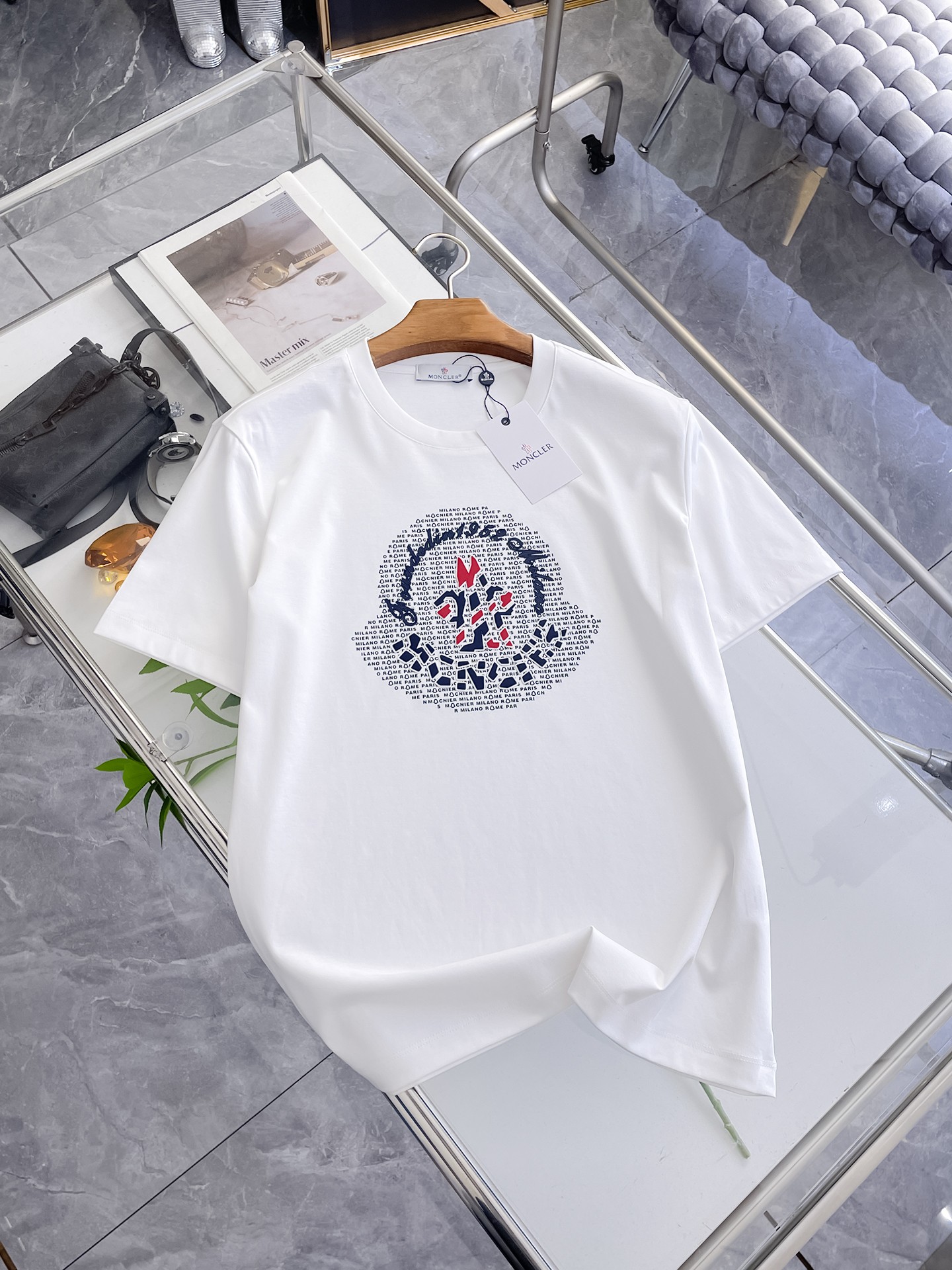 モンクレール 2026SS春夏 半袖Ｔシャツ トップス 男性
