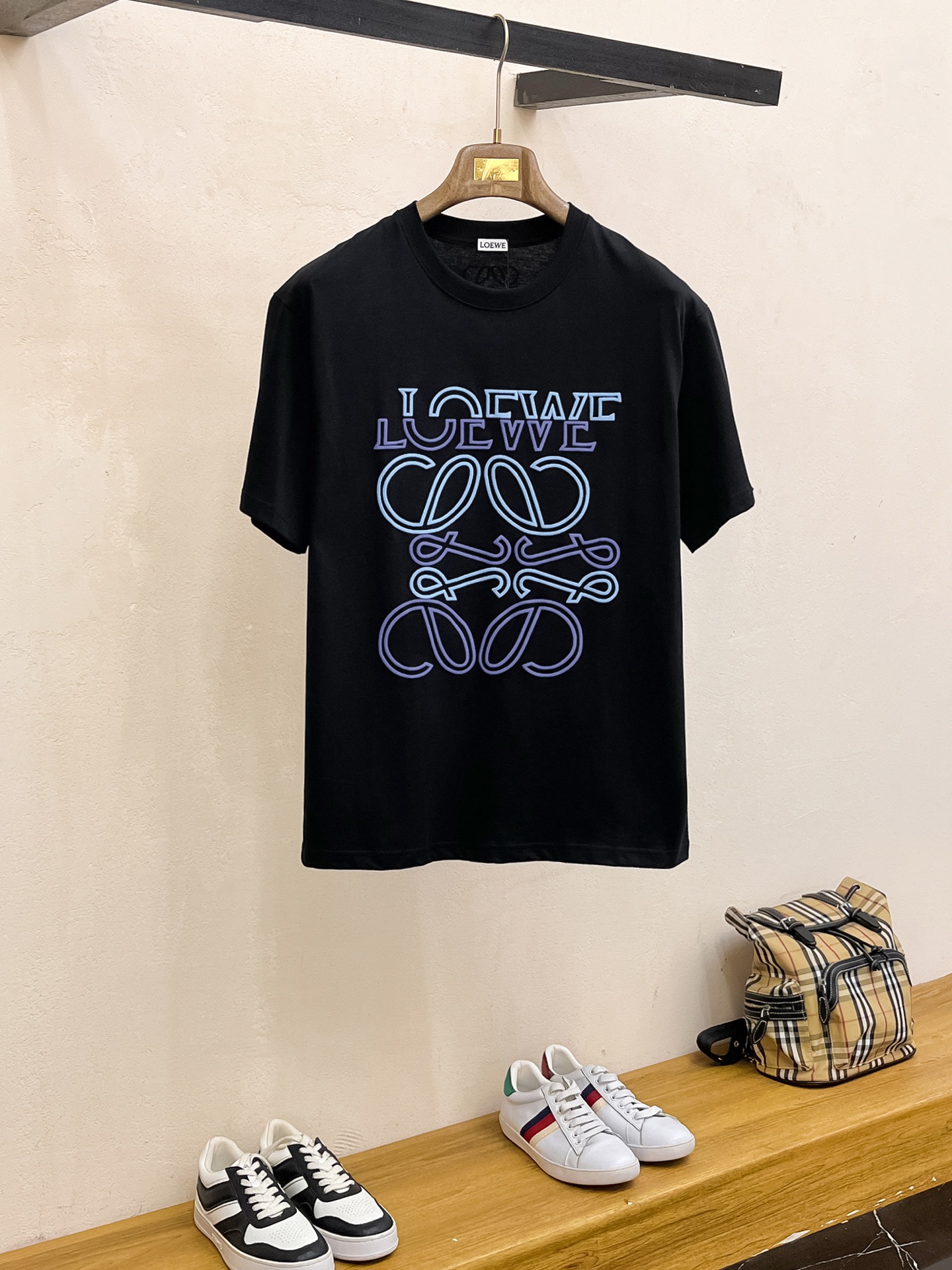 人気商品ロエベ 春夏 半袖Ｔシャツ トップス メンズ