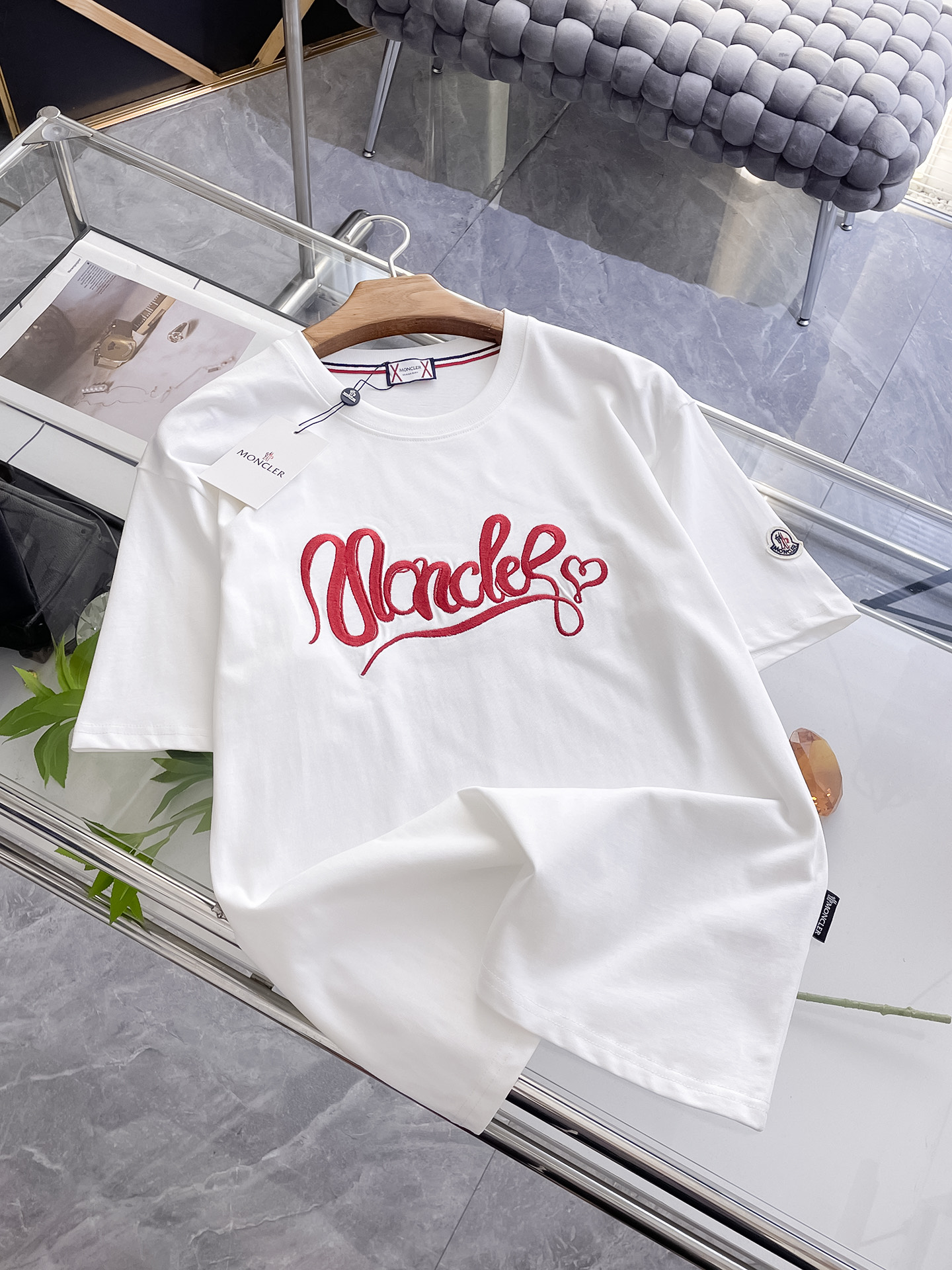 モンクレール 2026SS春夏 半袖Ｔシャツ トップス 恋人