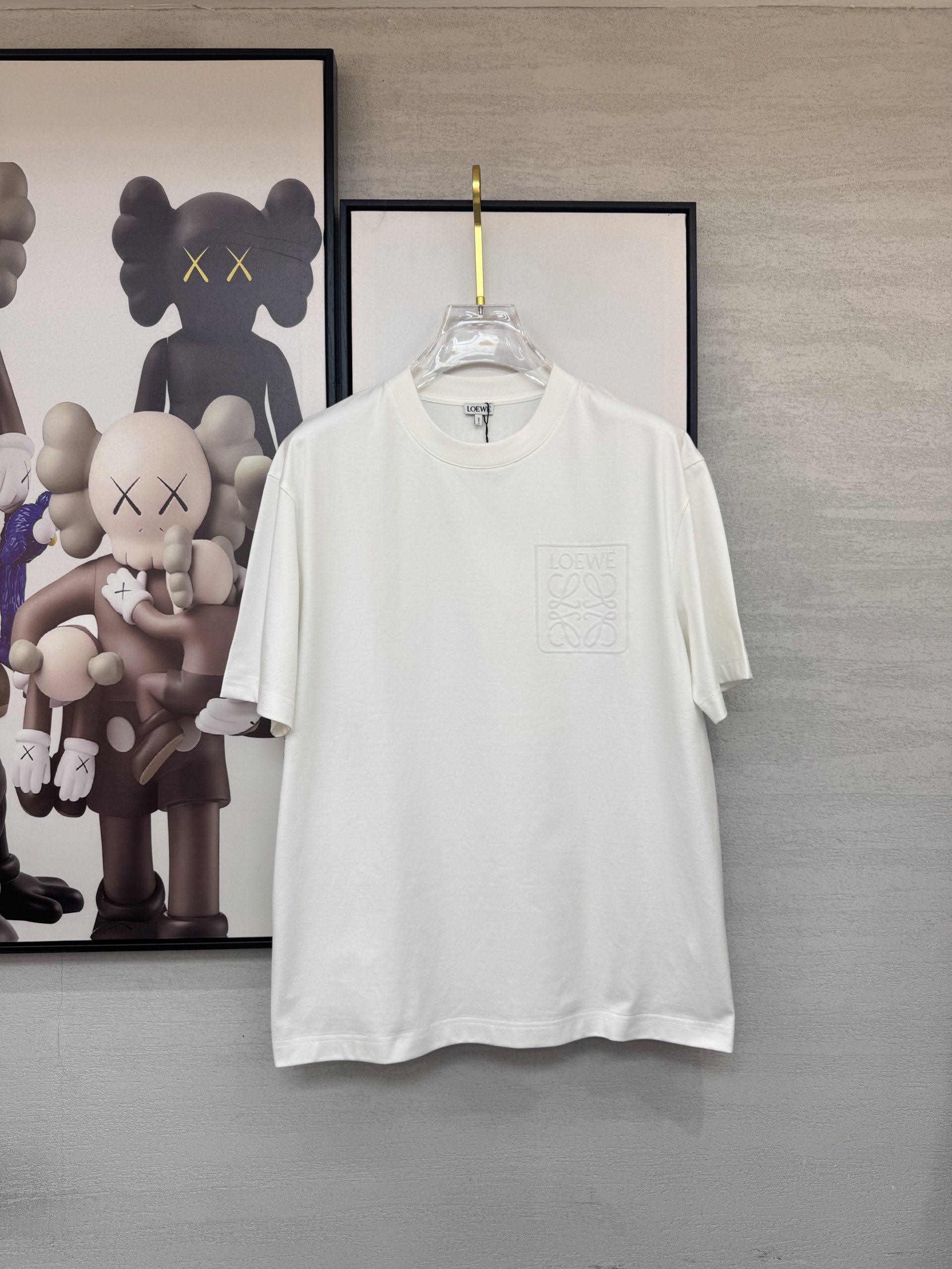 人気商品ロエベ 春夏 半袖Tシャツ トップス メンズ