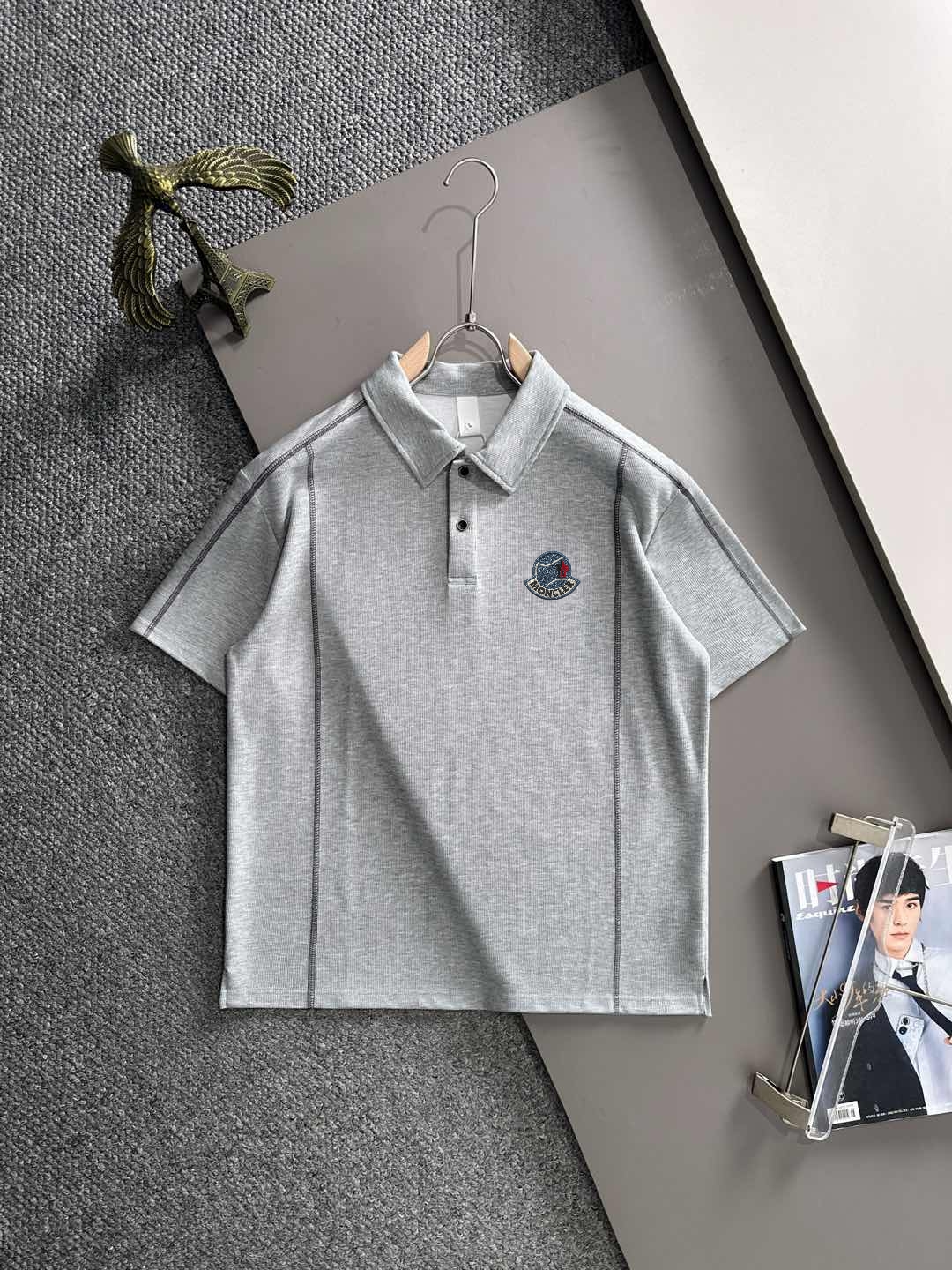 モンクレール 2026SS春夏 半袖Ｔシャツ トップス 男性
