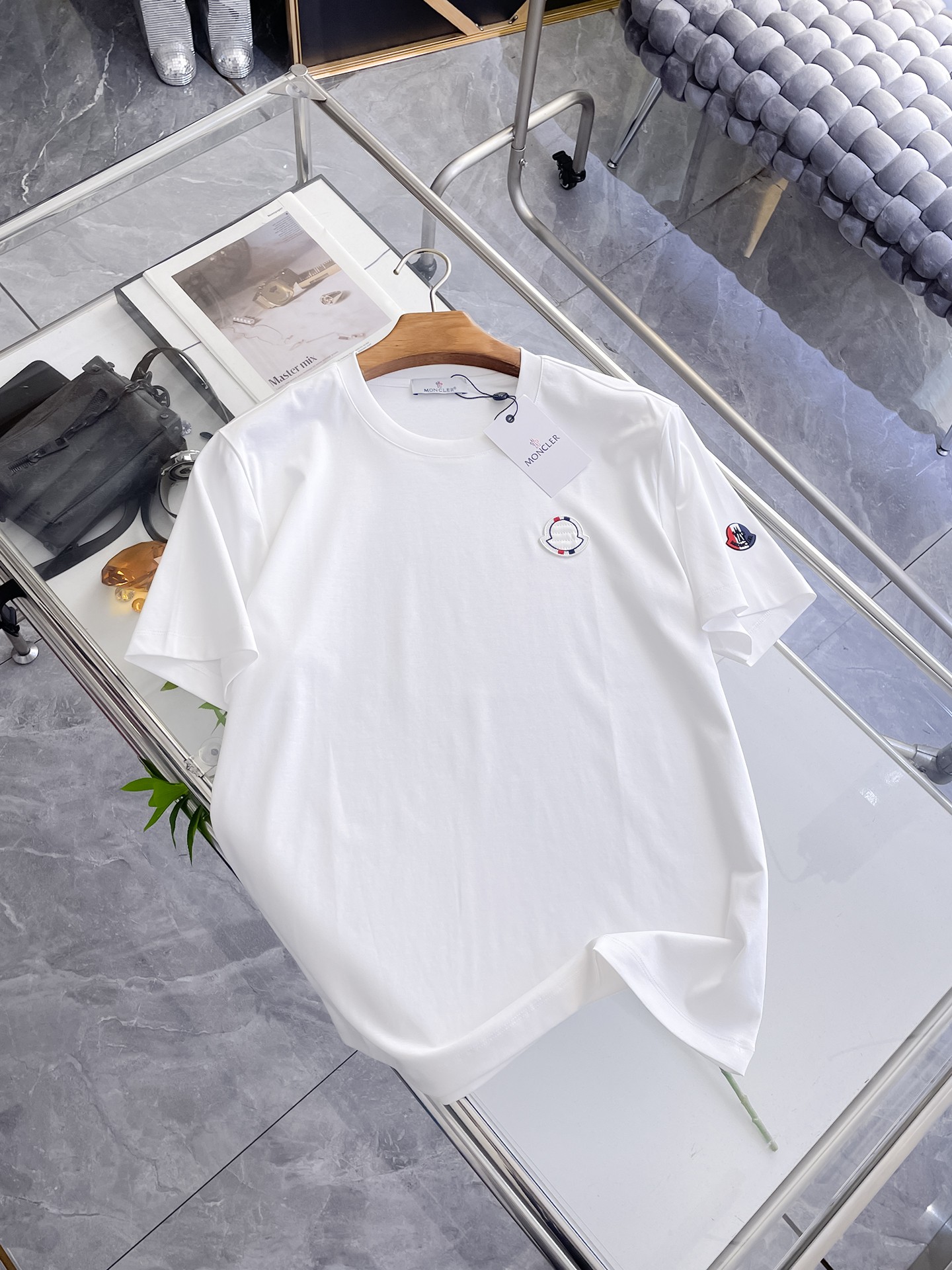 モンクレール 2026SS春夏 半袖Ｔシャツ トップス 男性