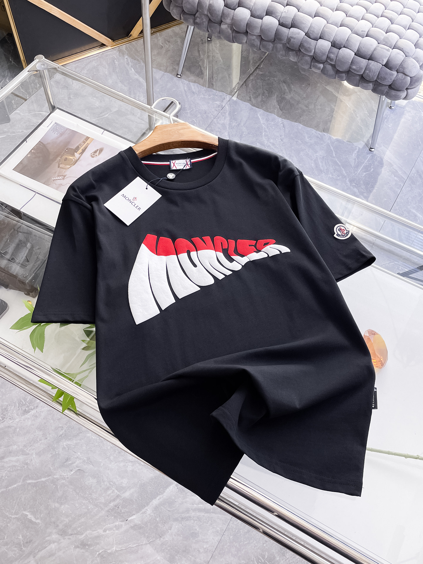 モンクレール 2026SS春夏 半袖Tシャツ トップス 恋人