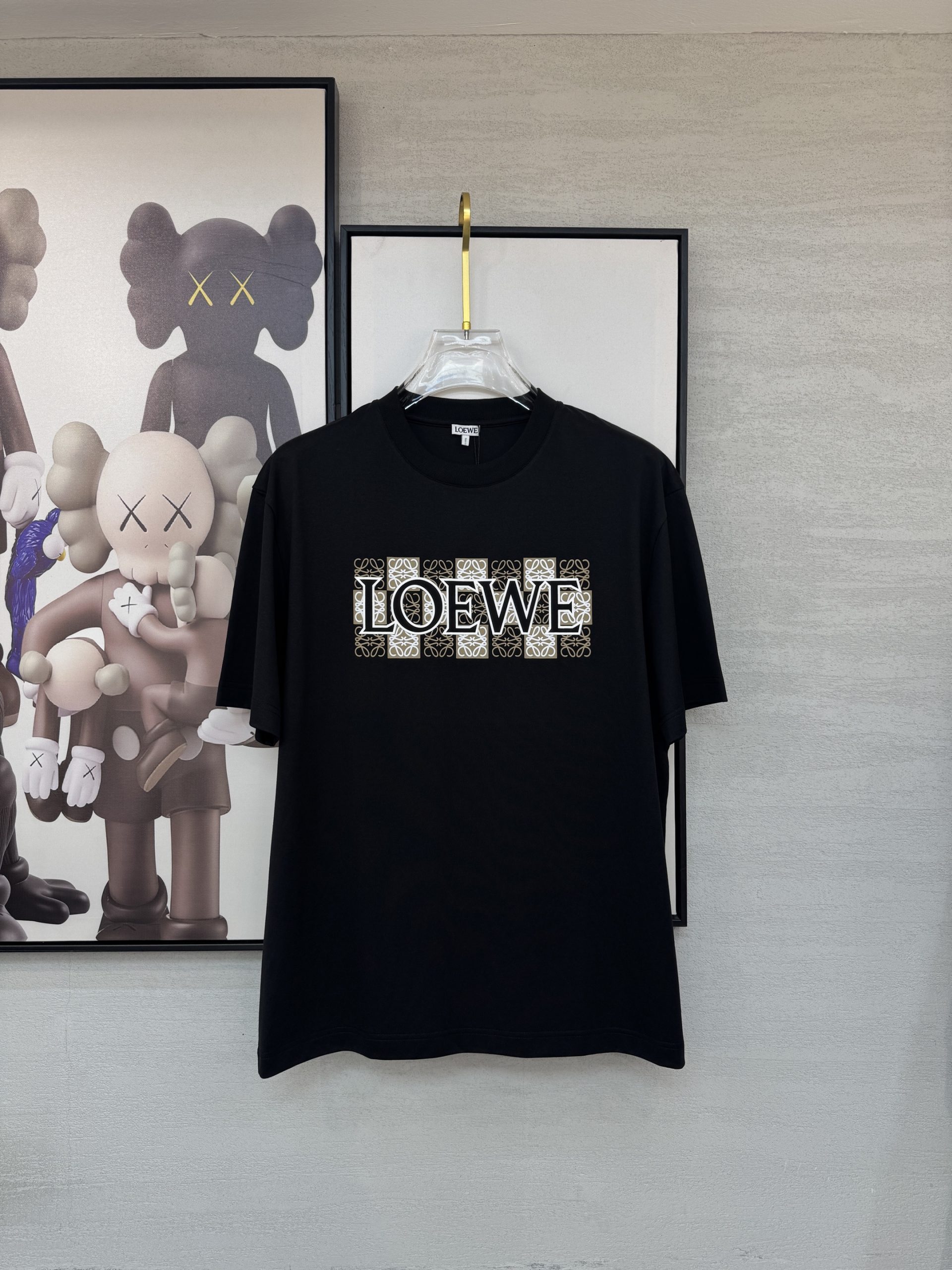 人気商品ロエベ 春夏 半袖Tシャツ トップス メンズ