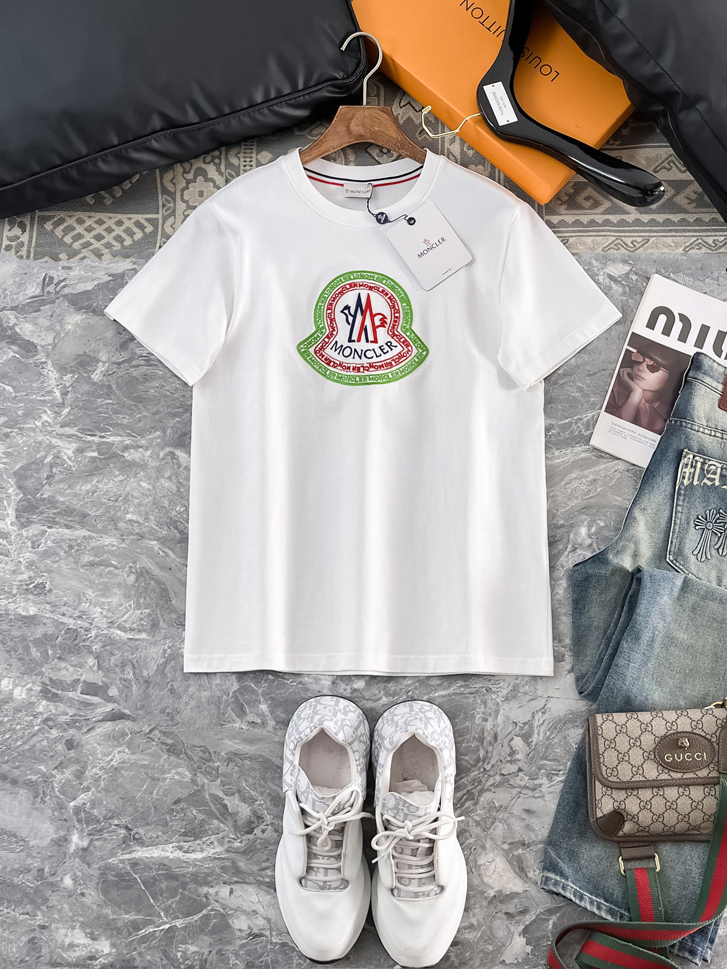 モンクレール 2026SS春夏 半袖Tシャツ トップス 恋人