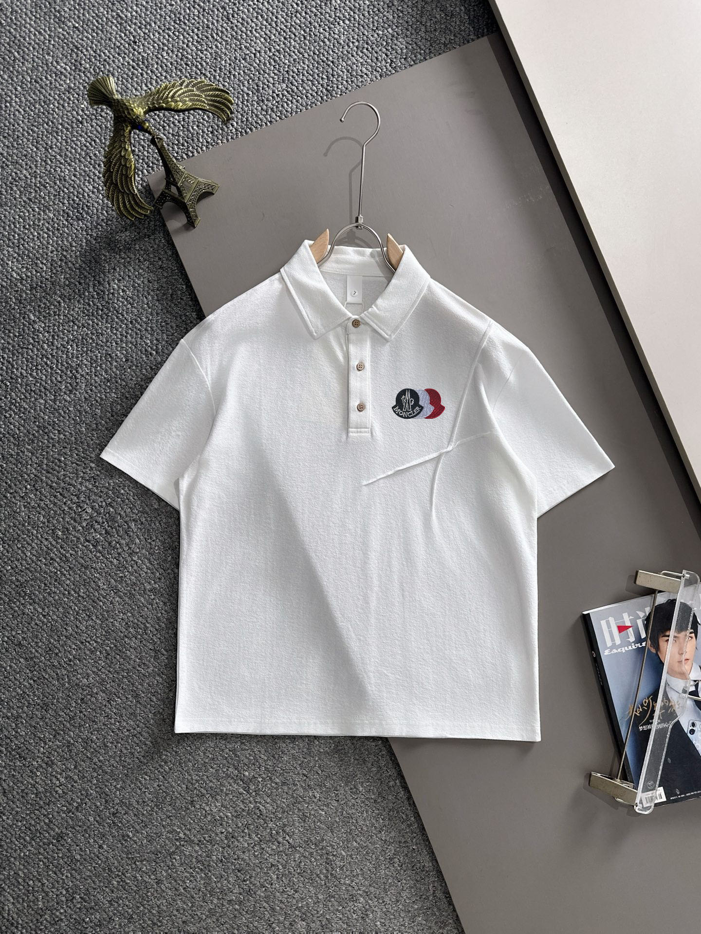 モンクレール 2026SS春夏 半袖Ｔシャツ トップス 男性