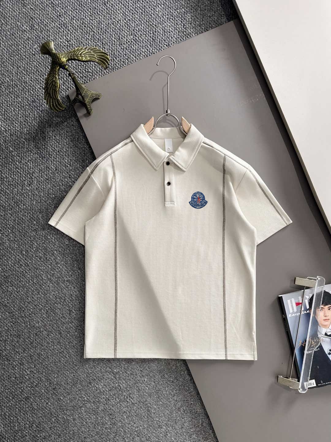 モンクレール 2026SS春夏 半袖Ｔシャツ トップス 男性