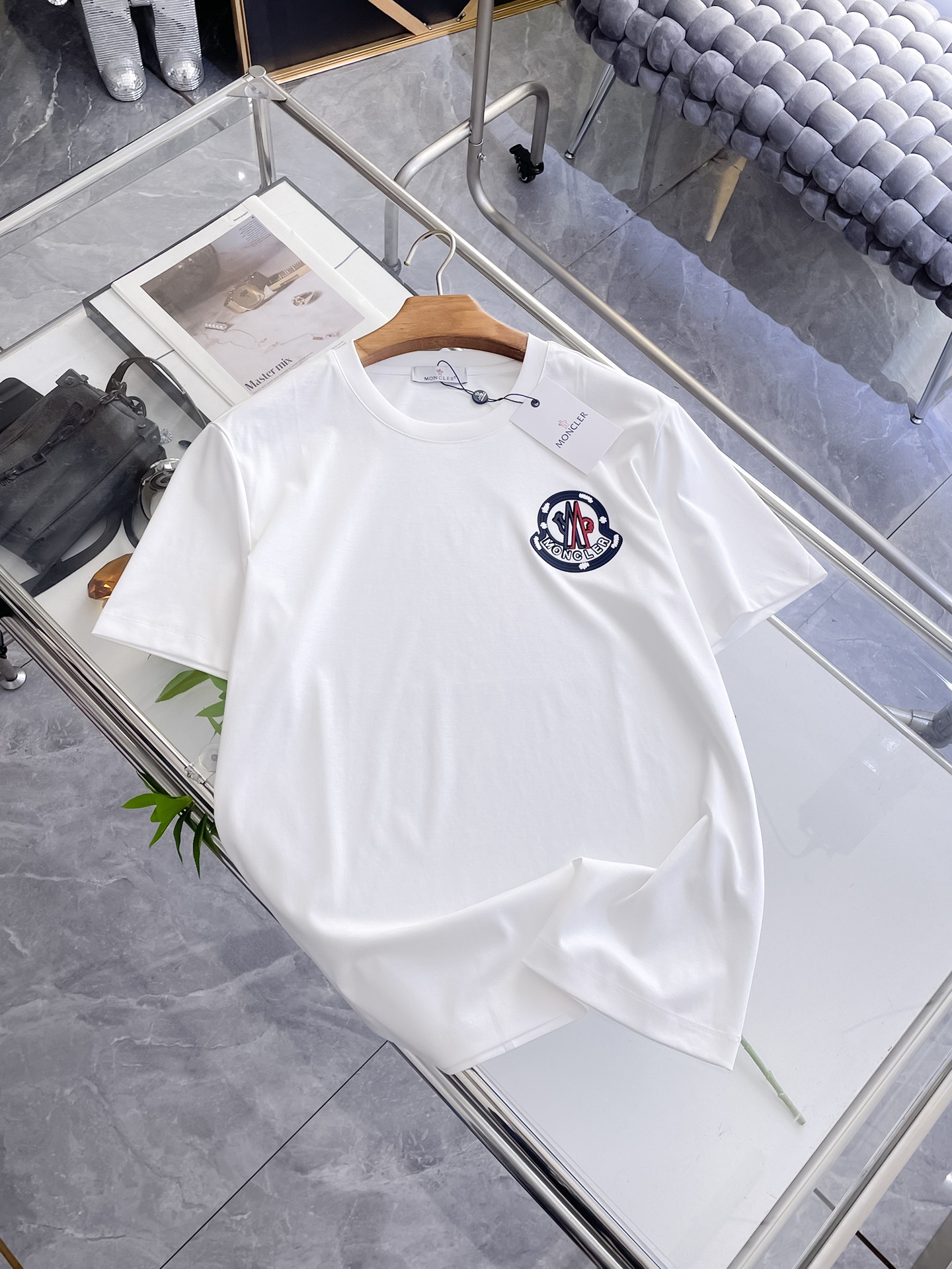 モンクレール 2026SS春夏 半袖Ｔシャツ トップス 男性