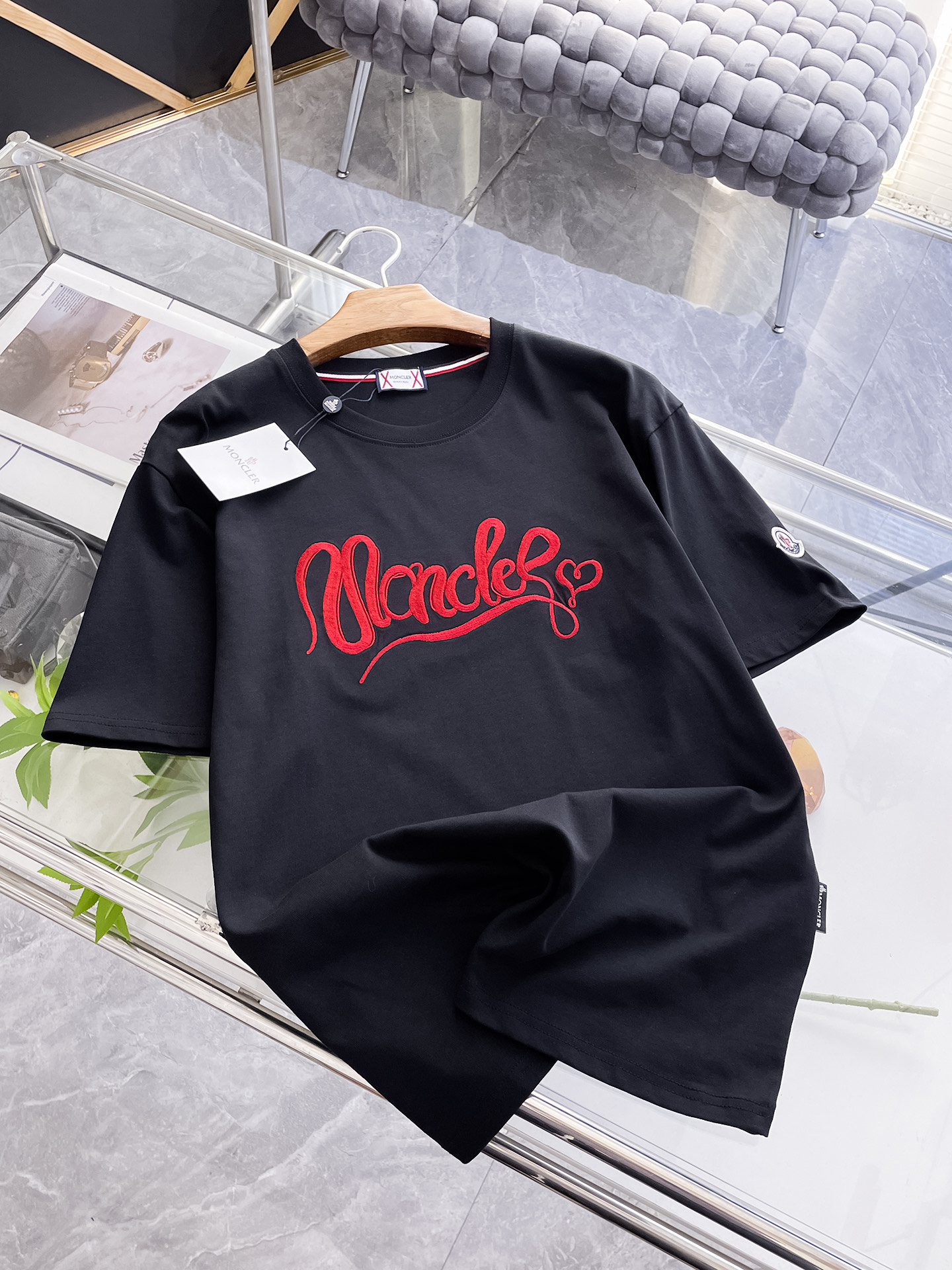 モンクレール 2026SS春夏 半袖Ｔシャツ トップス 恋人