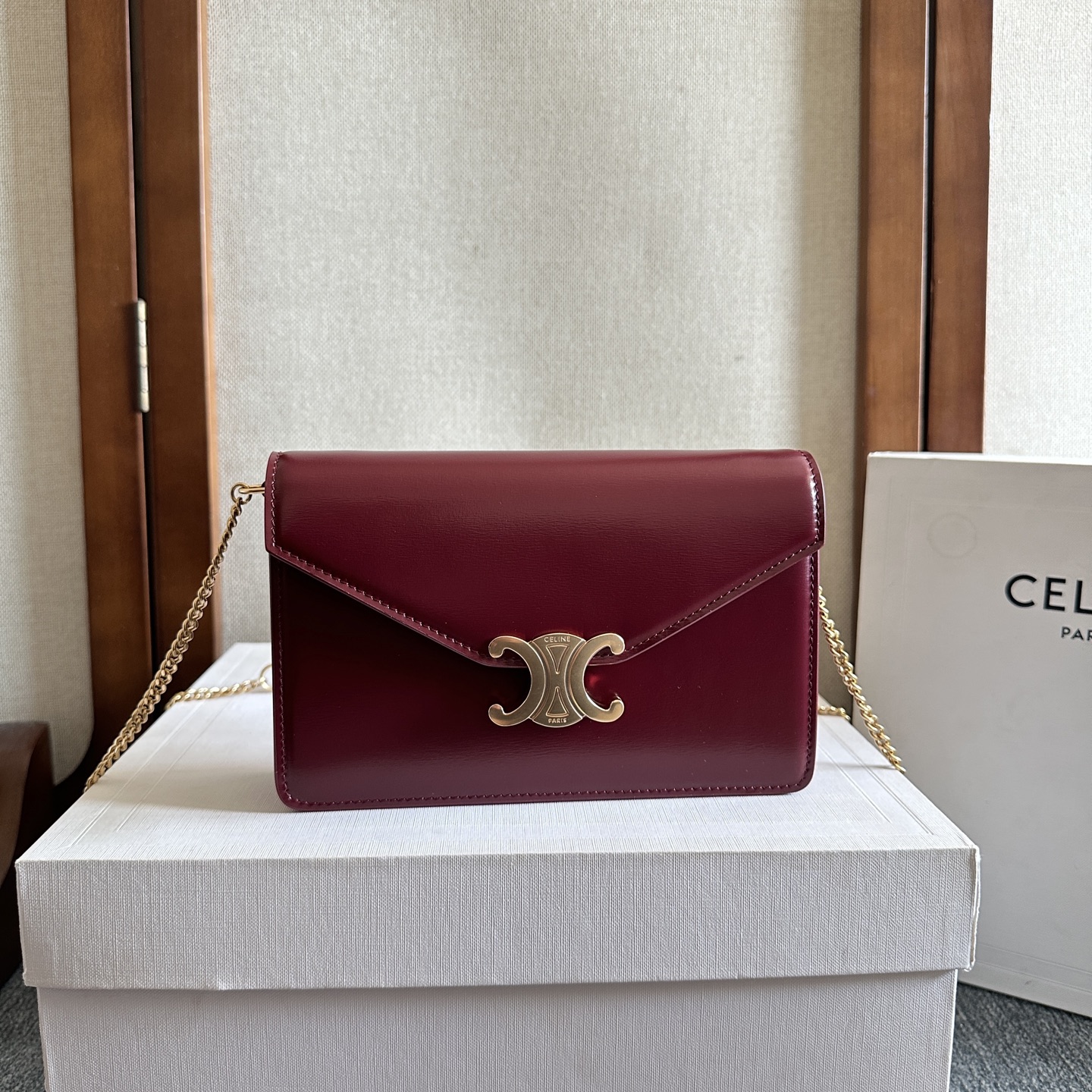 2026新品通販 セリーヌ 鞄 CUIR TRIOMHE 2WAY 斜め挂けバッグ 2603