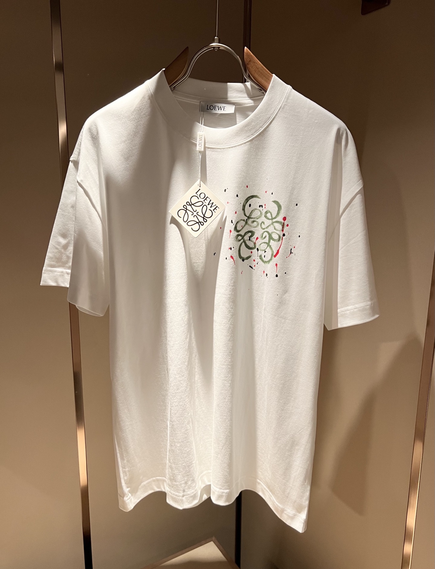 人気商品ロエベ 春夏 半袖Ｔシャツ トップス 男女兼着