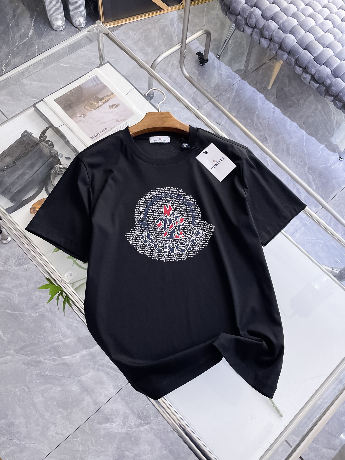 モンクレール 2026SS春夏 半袖Ｔシャツ トップス 男性