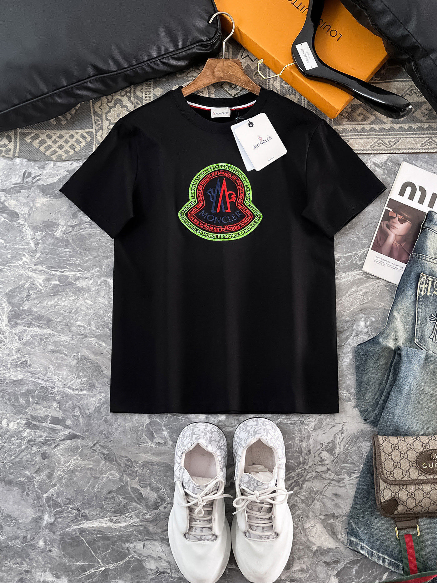 モンクレール 2026SS春夏 半袖Tシャツ トップス 恋人