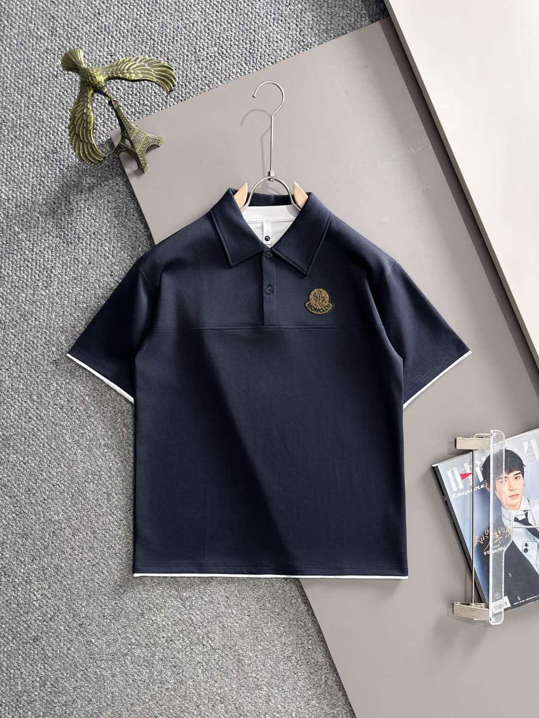 モンクレール 2026SS春夏 半袖Ｔシャツ トップス 男性