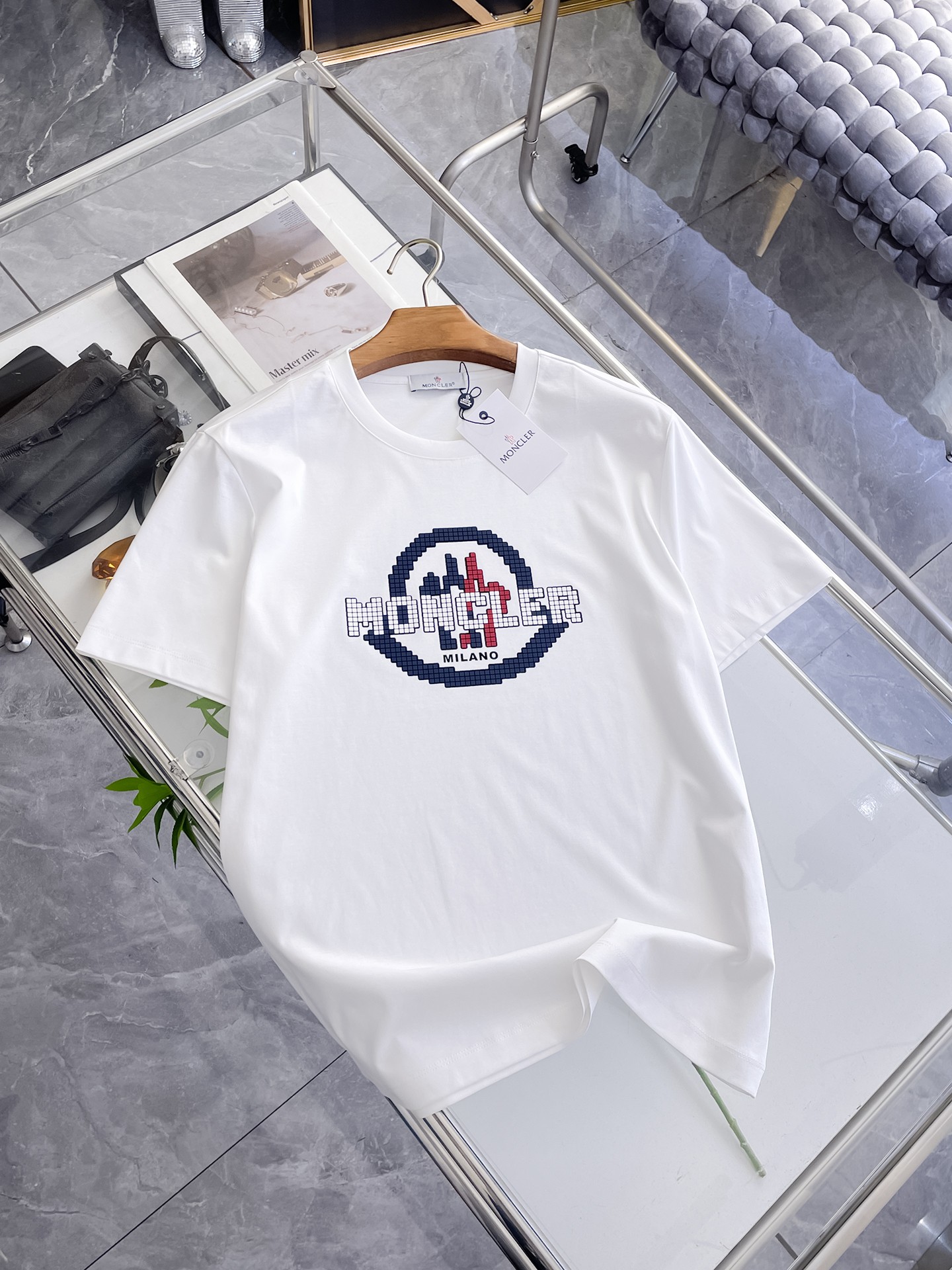 モンクレール 2026SS春夏 半袖Ｔシャツ トップス 男性