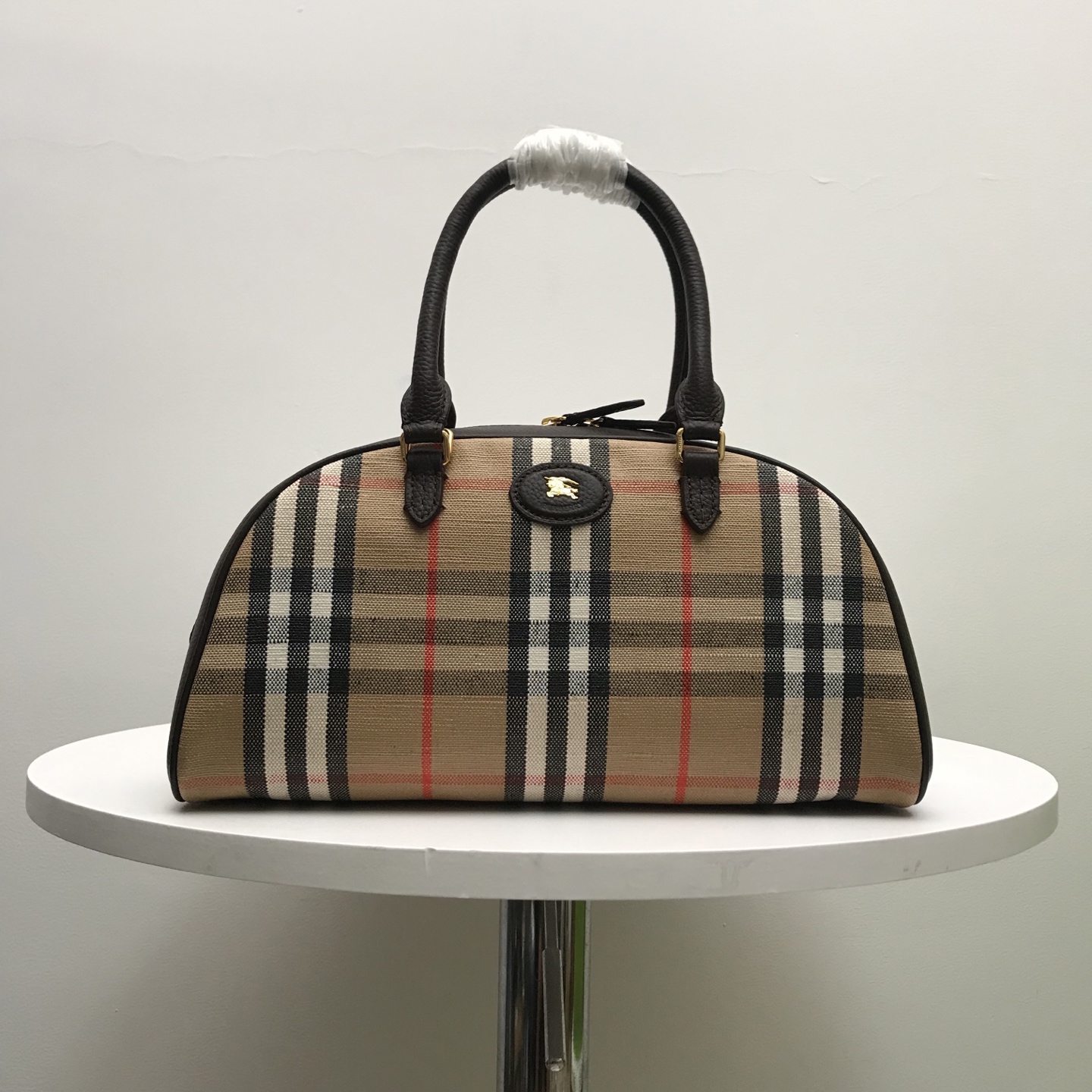 バーバリー 鞄 bowling bag 2WAY 手提げ袋 バッグ
