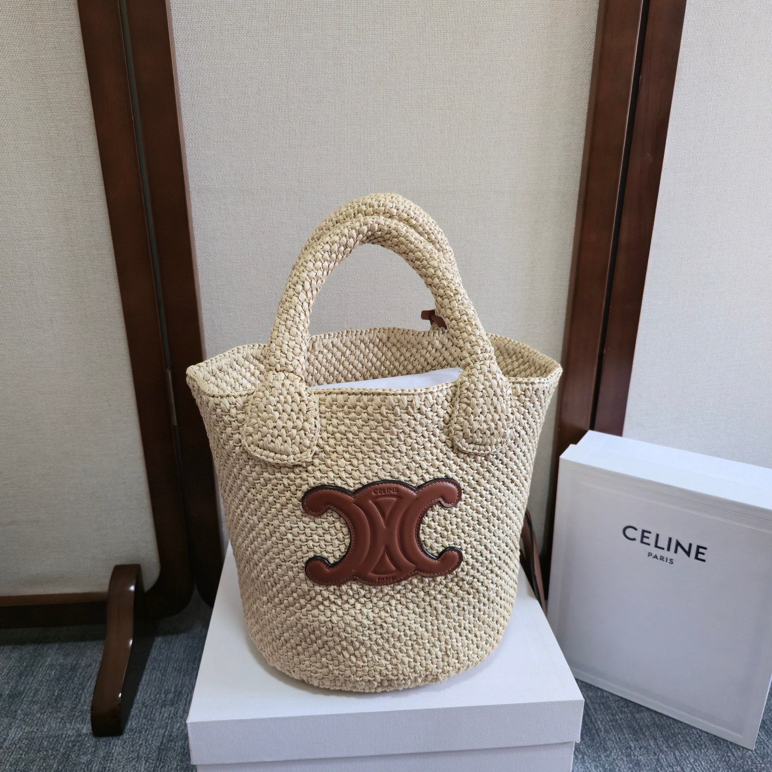 2026鞄 パーフェクト セリーヌ TRIOMHE バケットバッグ