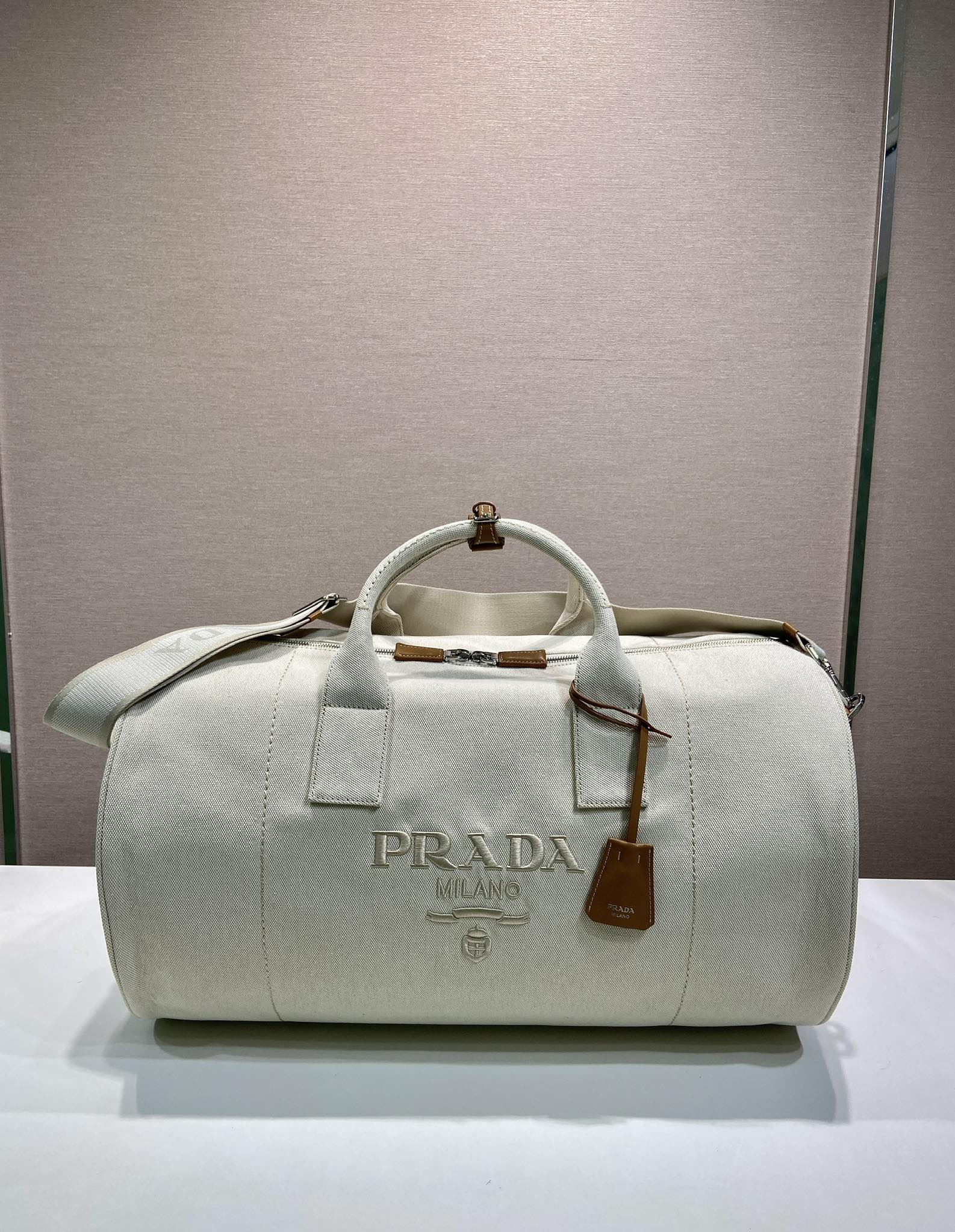 パーフェクト新品 2026 プラダ キャンバス ダッフルバッグ2603