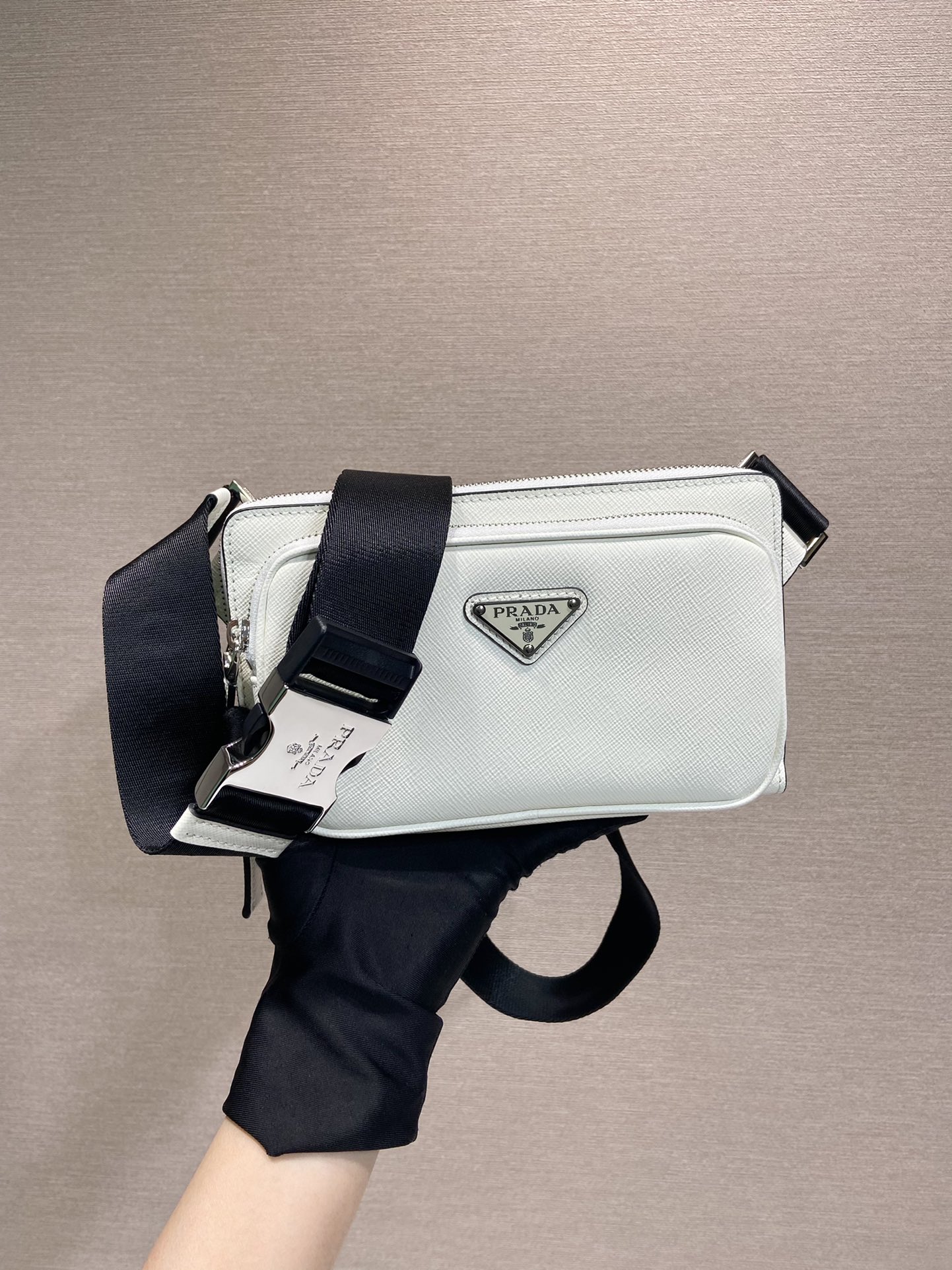 パーフェクト新品 2026 プラダ ベルト ショルダーバッグ 2603
